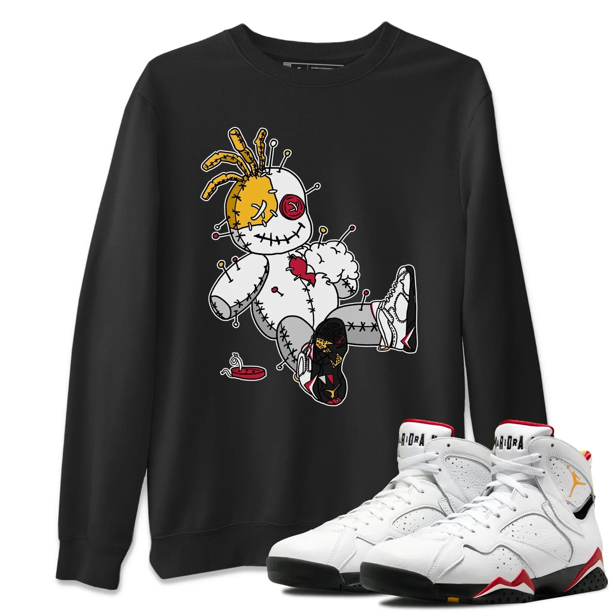 Voodoo Doll Unisex Tops - Air Jordan 7 Cardinal