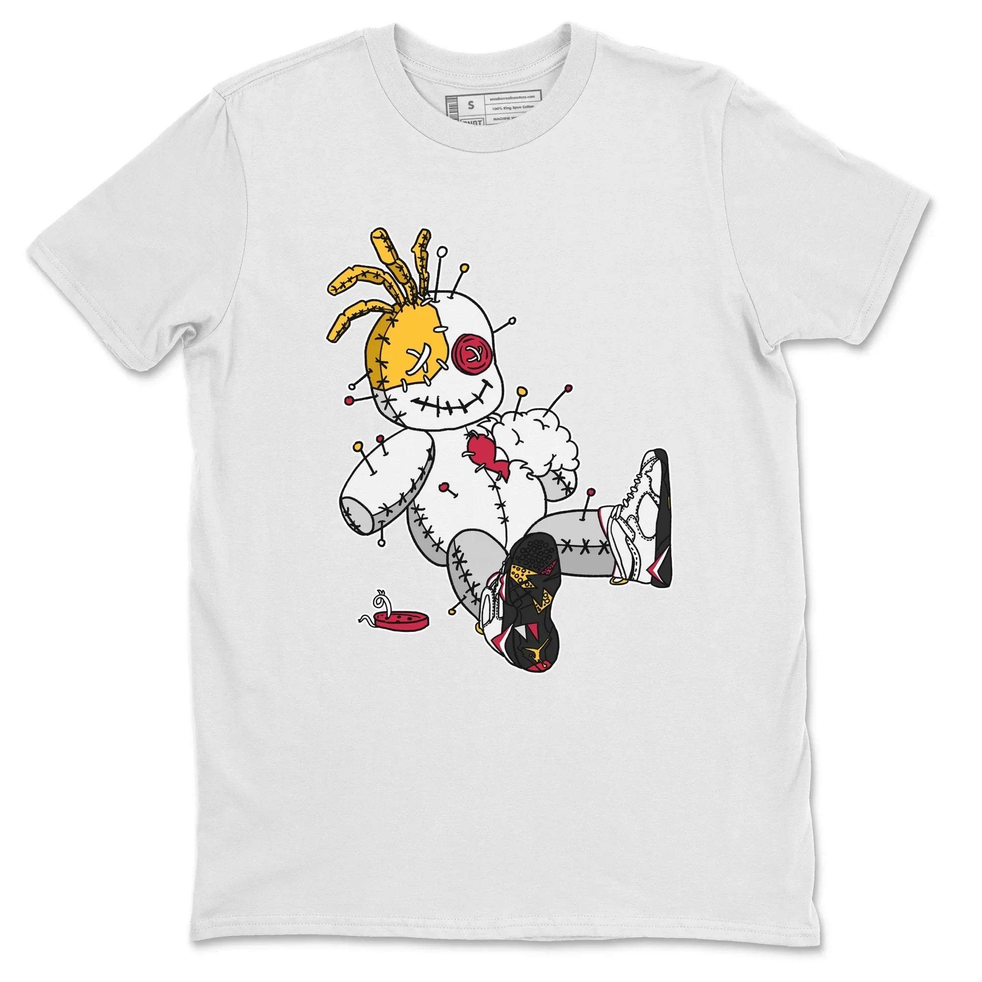 Voodoo Doll Unisex Tops - Air Jordan 7 Cardinal