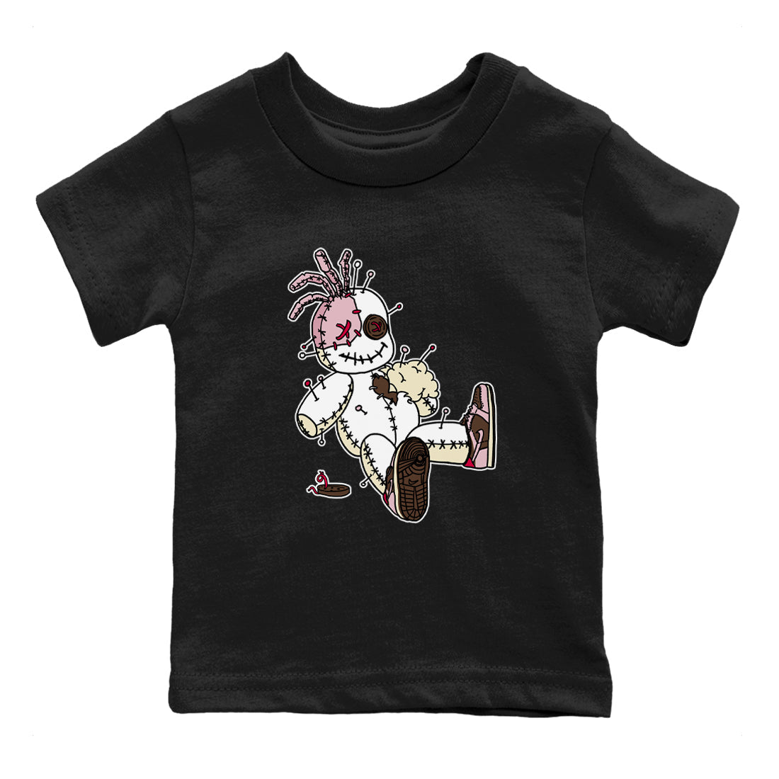 Voodoo Doll snkmatch Tees Kids - Dunk Cacao Wow And Pink Foam