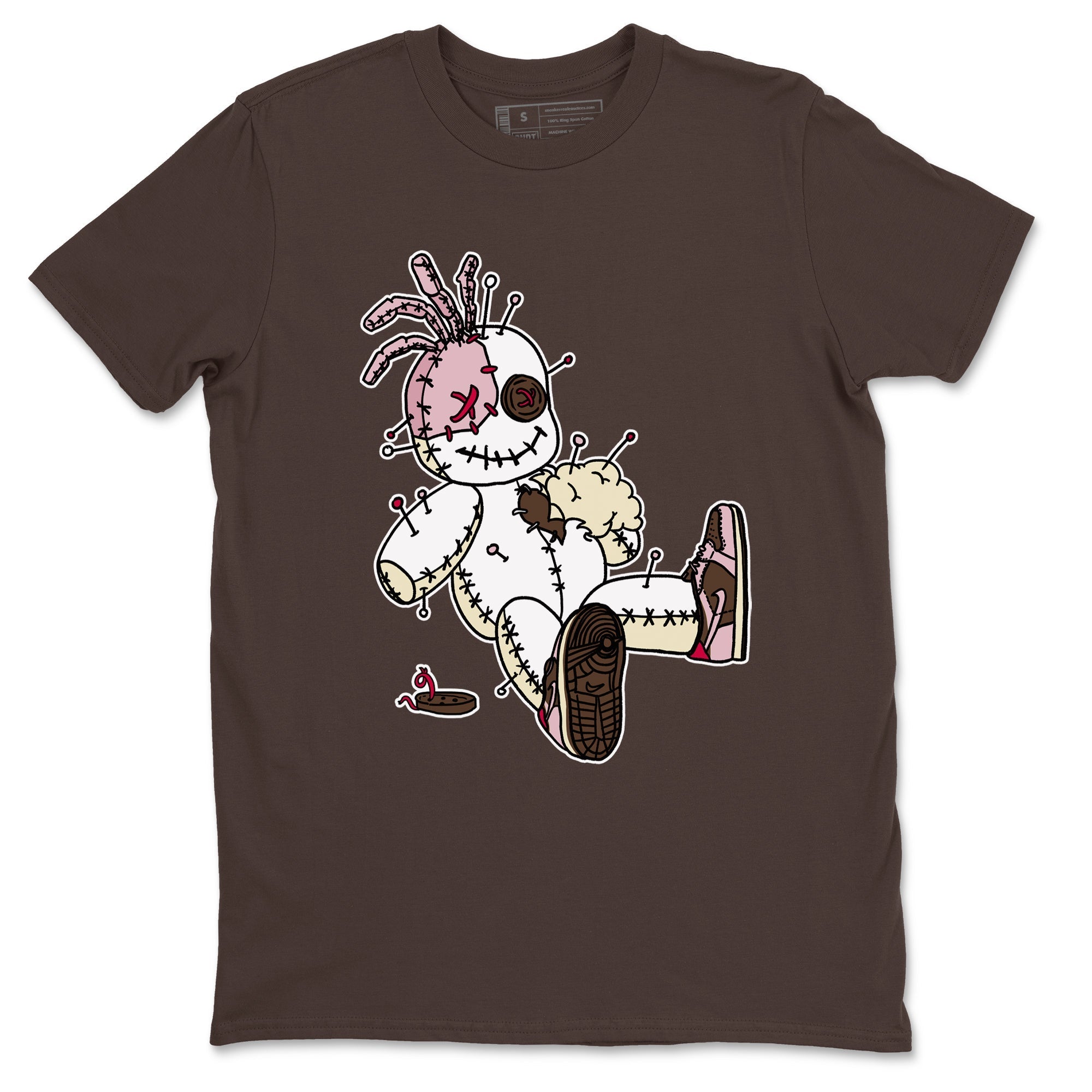 Voodoo Doll snkmatch Tees - Dunk Cacao Wow And Pink Foam