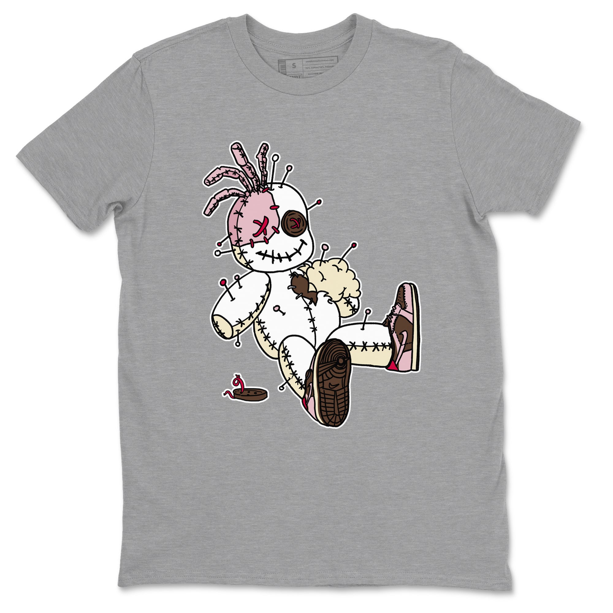 Voodoo Doll snkmatch Tees - Dunk Cacao Wow And Pink Foam