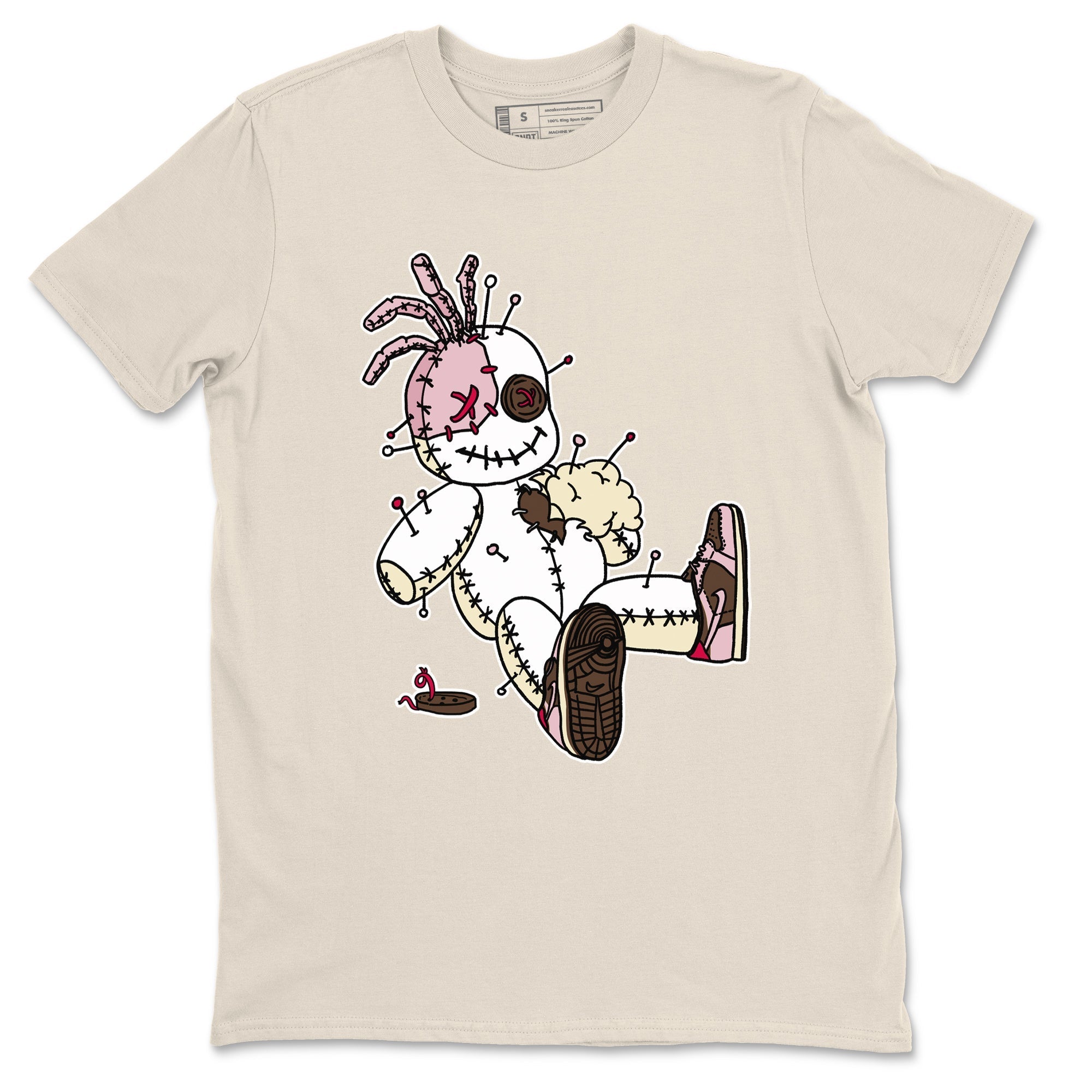 Voodoo Doll snkmatch Tees - Dunk Cacao Wow And Pink Foam