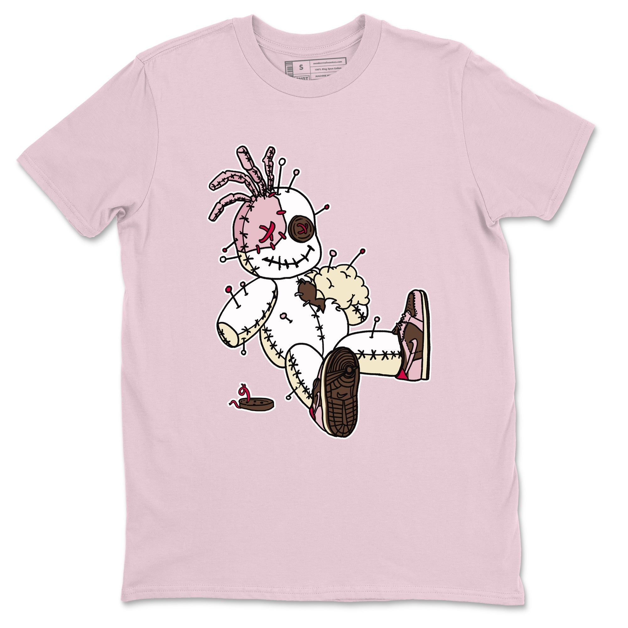 Voodoo Doll snkmatch Tees - Dunk Cacao Wow And Pink Foam