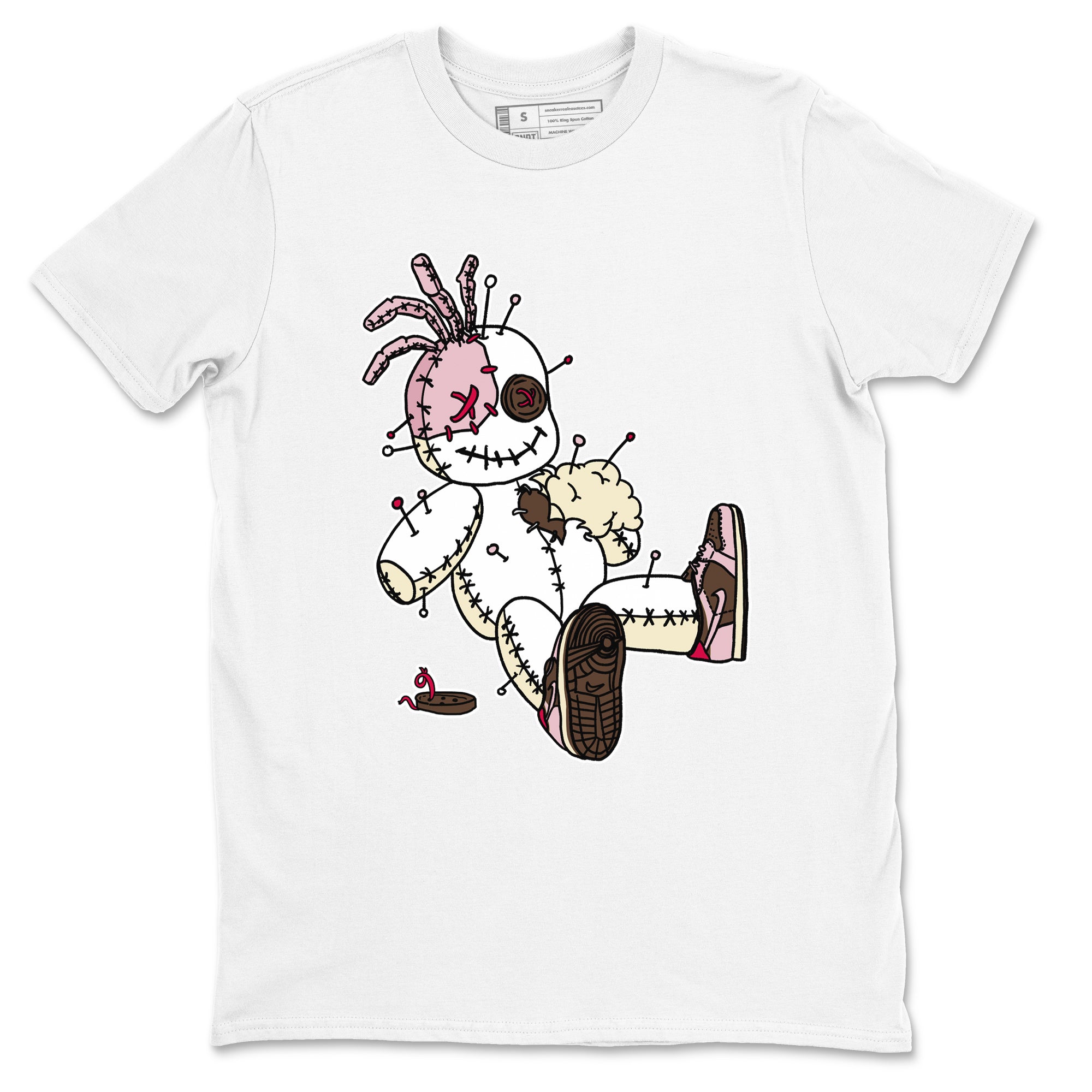 Voodoo Doll snkmatch Tees - Dunk Cacao Wow And Pink Foam