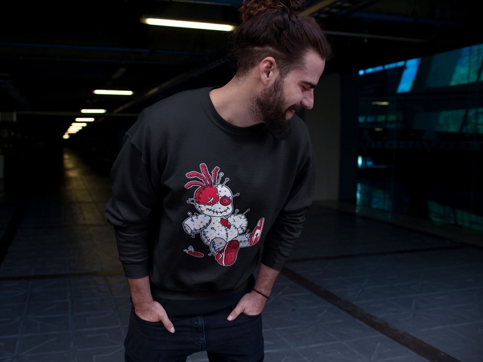 Voodoo Doll Unisex Tops - Air Jordan 1 Newstalgia