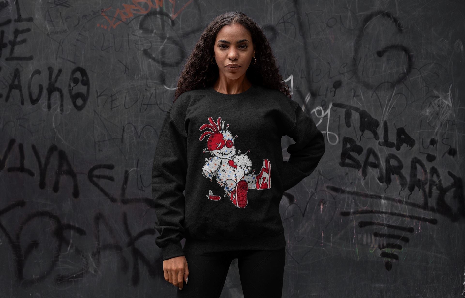 Voodoo Doll Unisex Tops - Air Jordan 1 Newstalgia