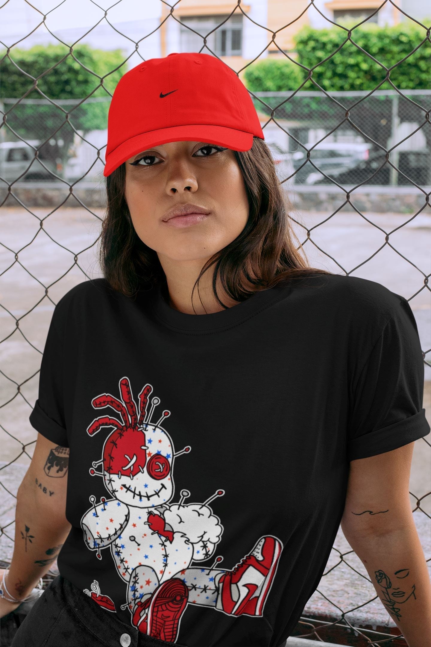 Voodoo Doll Unisex Tops - Air Jordan 1 Newstalgia