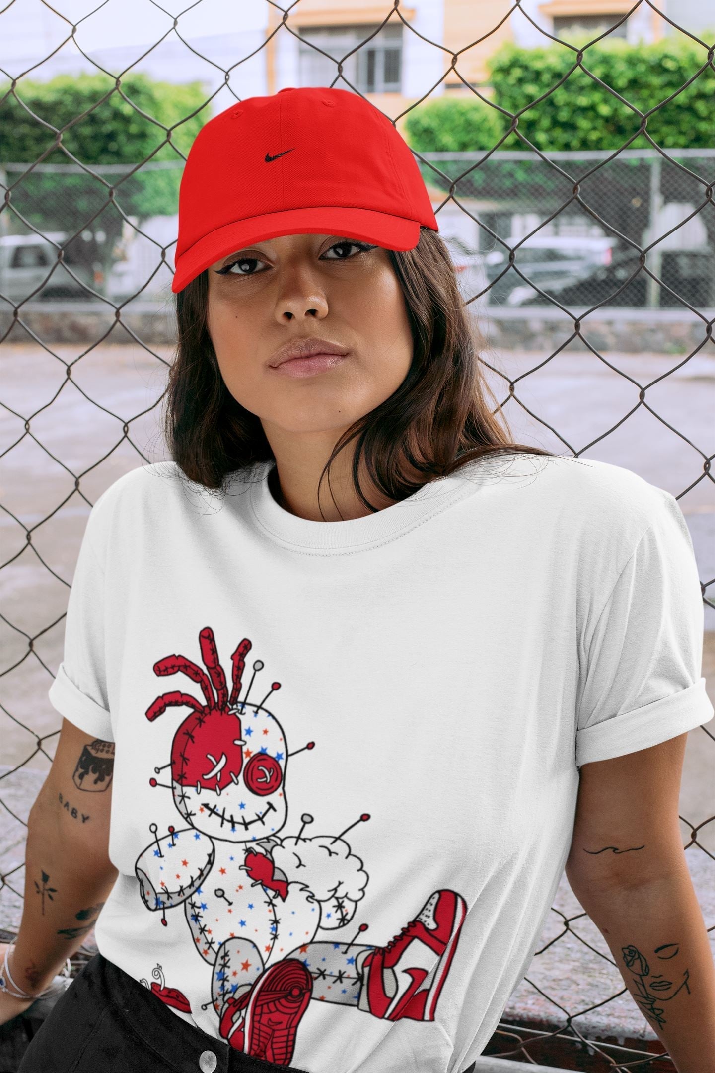 Voodoo Doll Unisex Tops - Air Jordan 1 Newstalgia