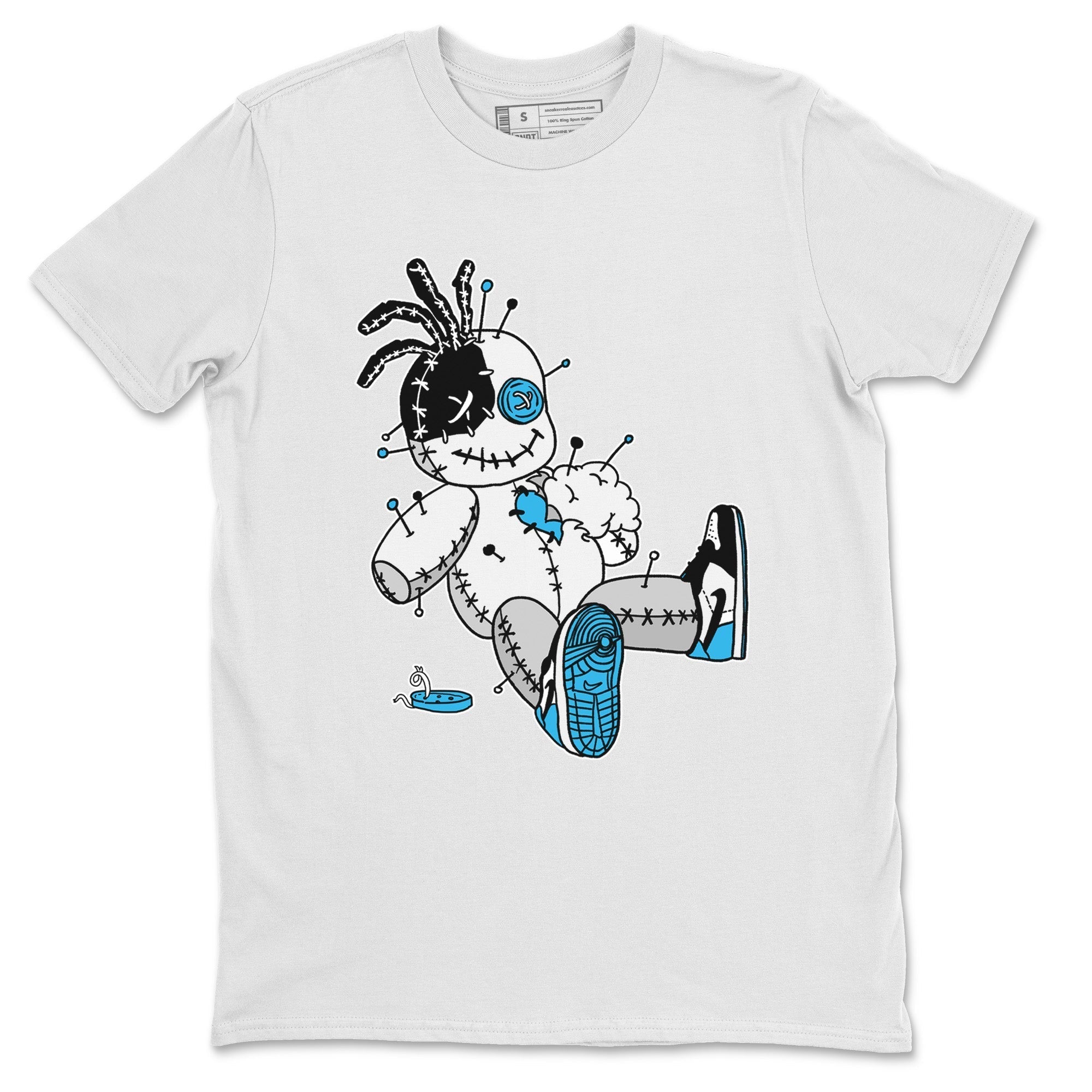 Voodoo Doll Unisex Tops - Air Jordan 1 Powder Blue