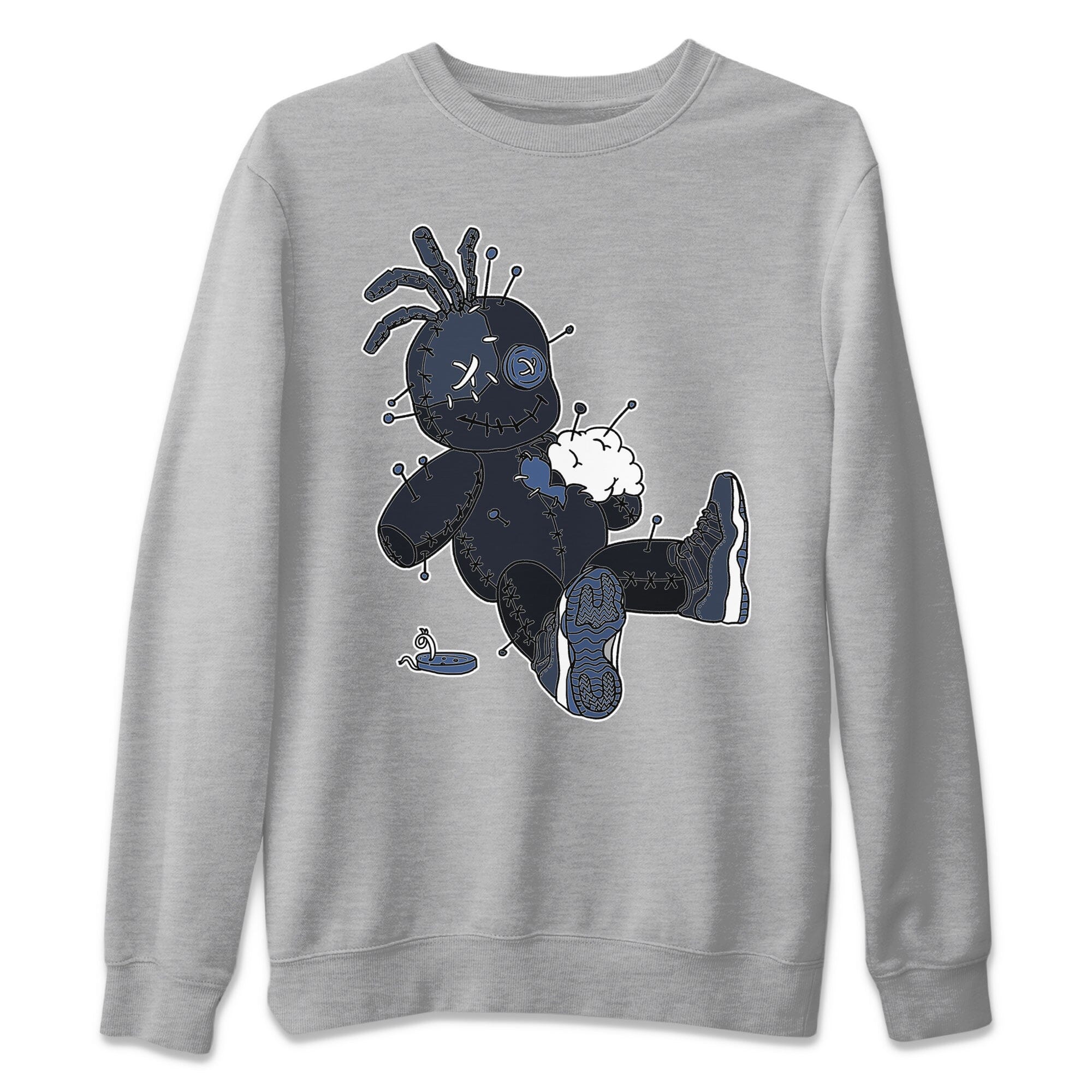 Voodoo Doll Unisex Tops - Air Jordan 11 Midnight Navy