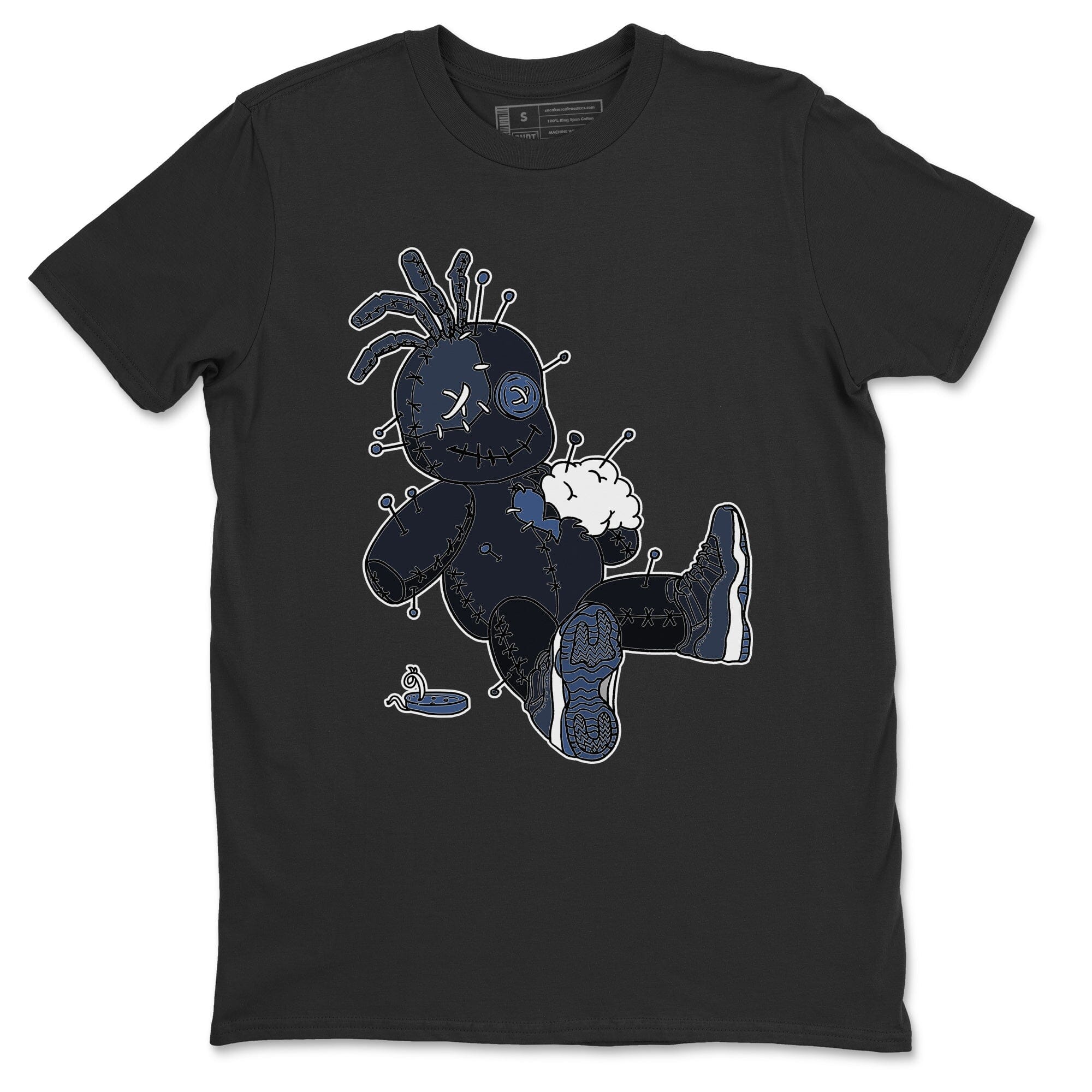 Voodoo Doll Unisex Tops - Air Jordan 11 Midnight Navy