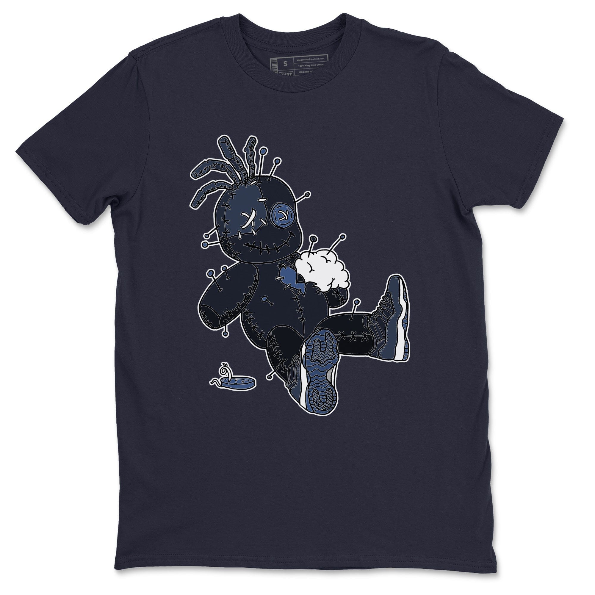 Voodoo Doll Unisex Tops - Air Jordan 11 Midnight Navy