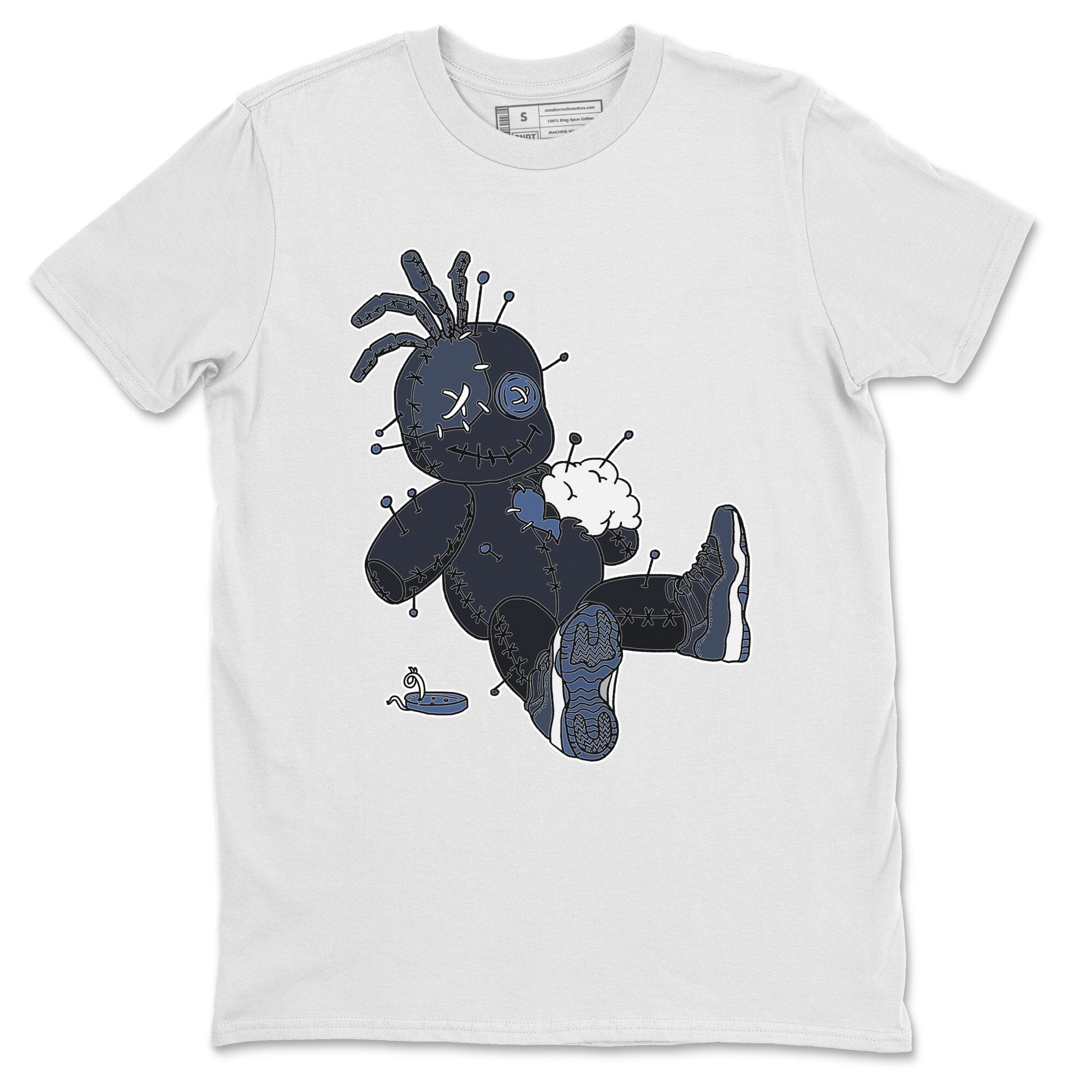 Voodoo Doll Unisex Tops - Air Jordan 11 Midnight Navy