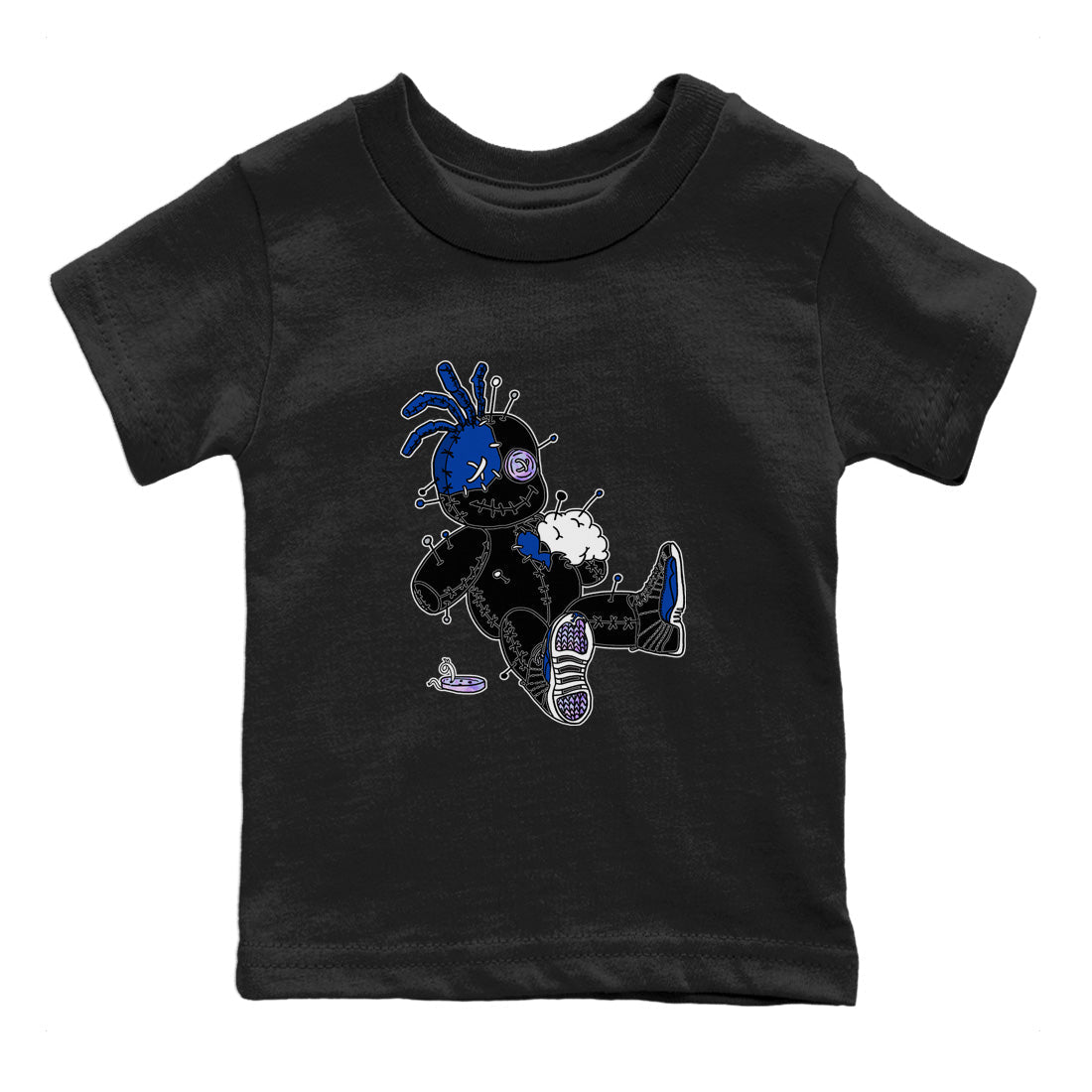 Voodoo Doll Kids Tops - Air Jordan 12 Hyper Royal