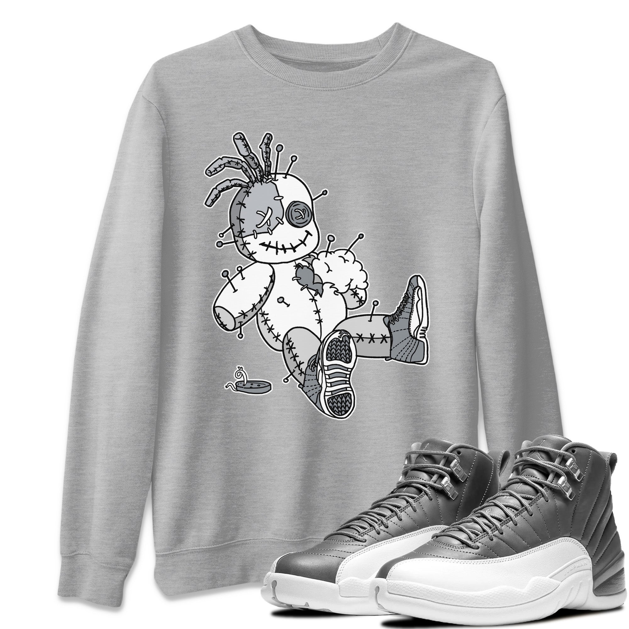 Voodoo Doll Unisex Tops - Air Jordan 12 Stealth