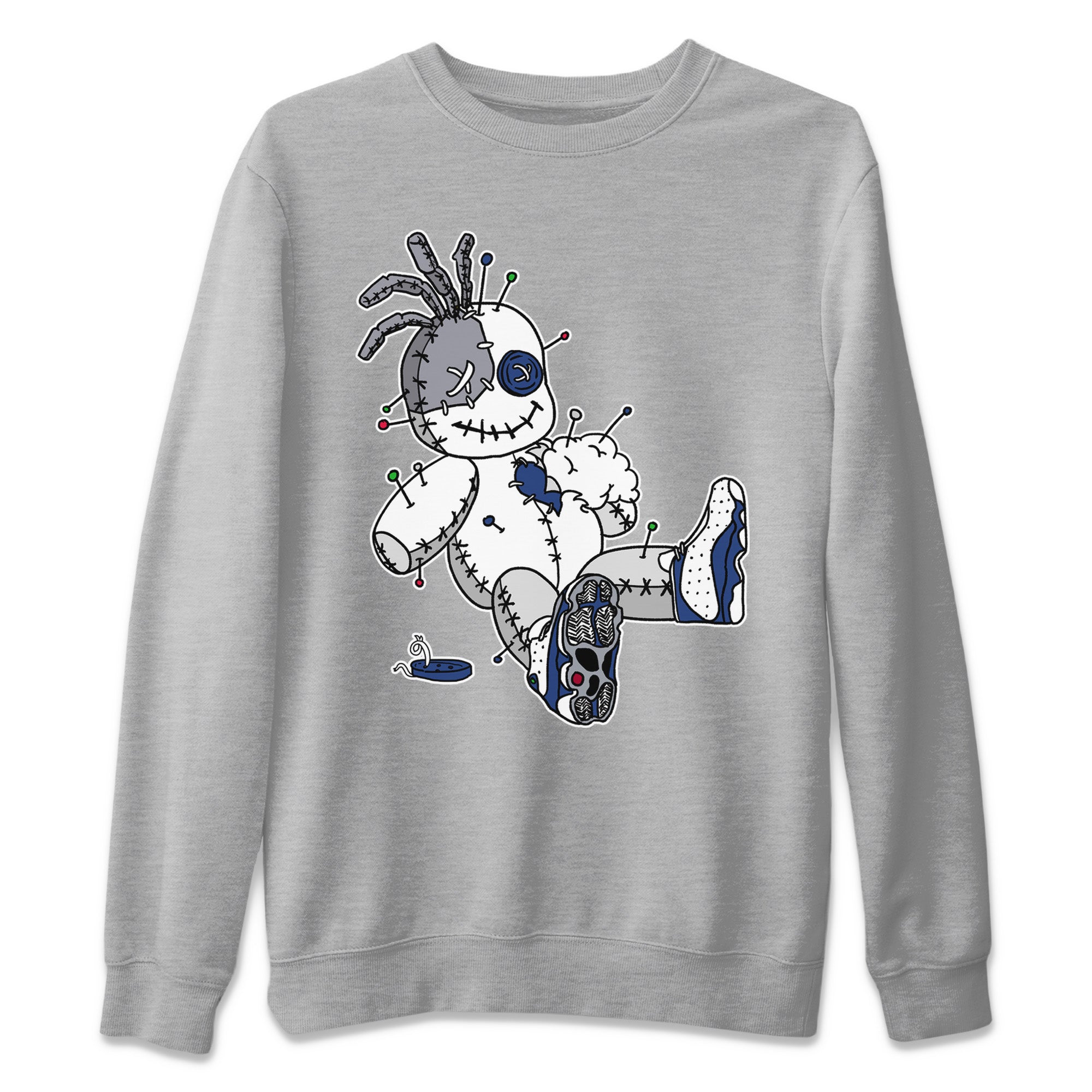 Voodoo Doll Unisex Tops - Air Jordan 13 French Blue