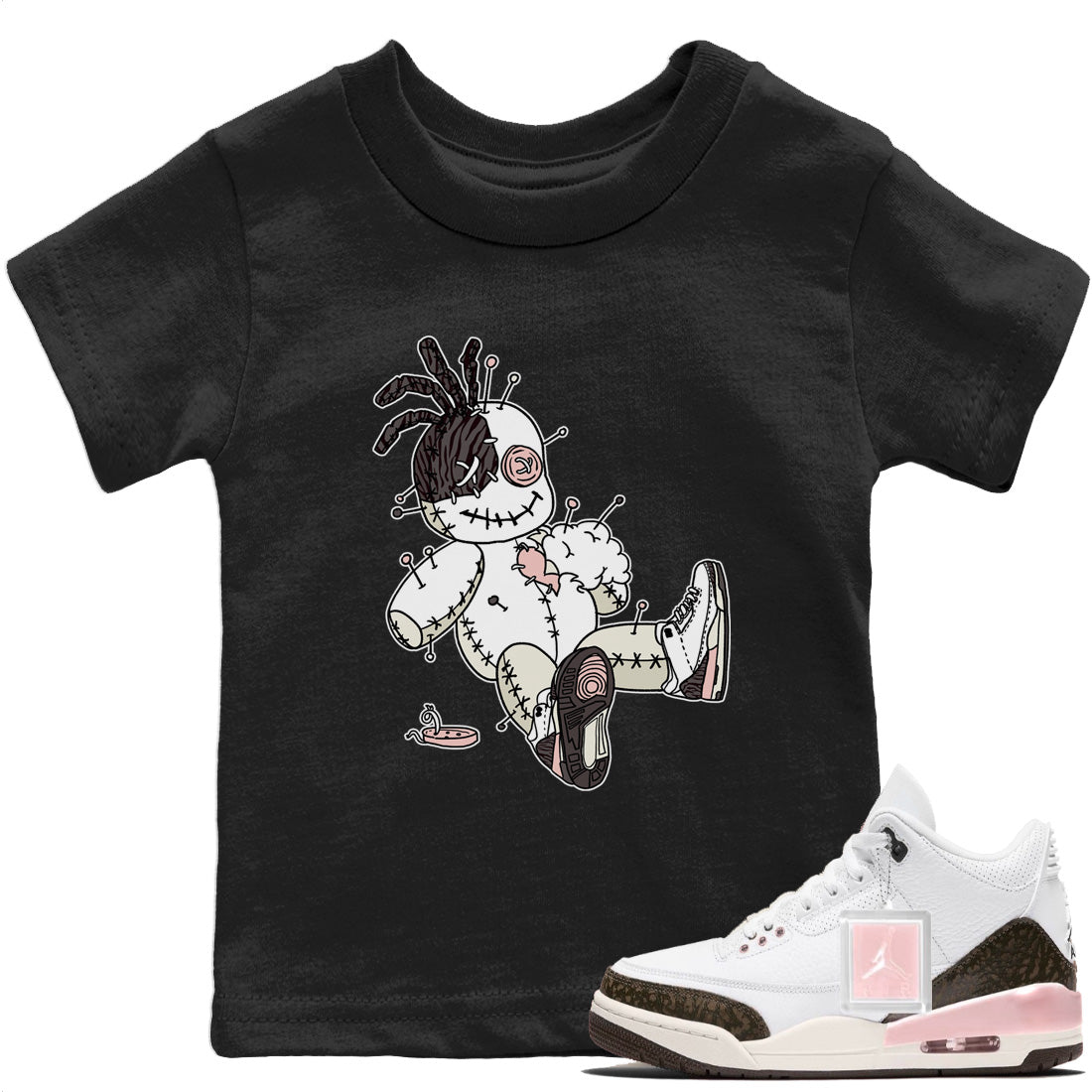 Voodoo Doll Kids Tops - Air Jordan 3 Atmosphere