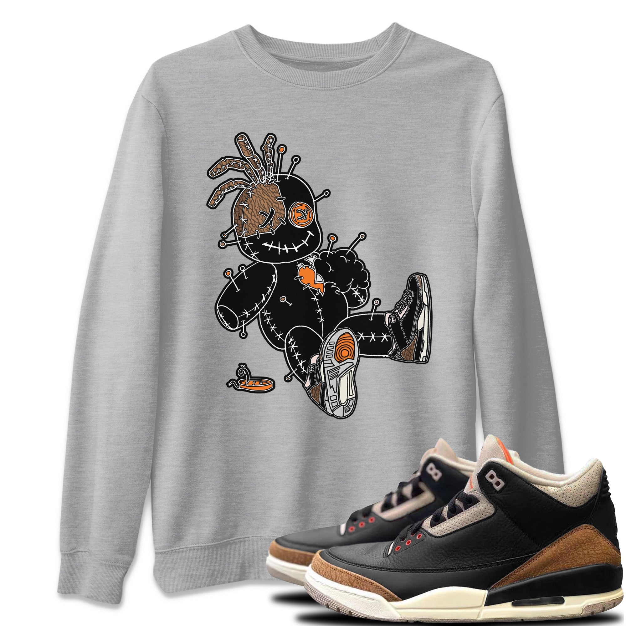 Voodoo Doll Unisex Tops - Air Jordan 3 Desert Elephant