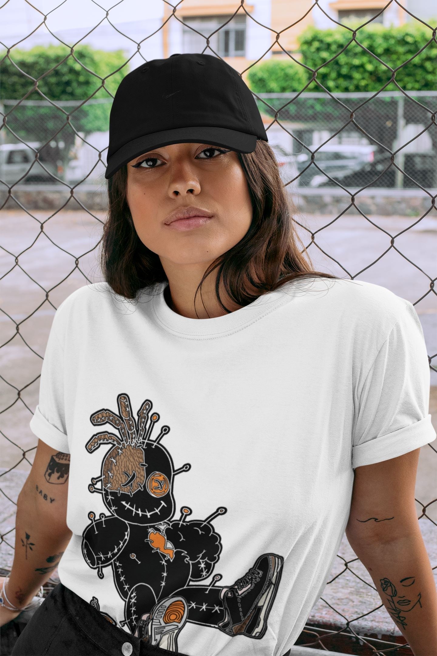 Voodoo Doll Unisex Tops - Air Jordan 3 Desert Elephant