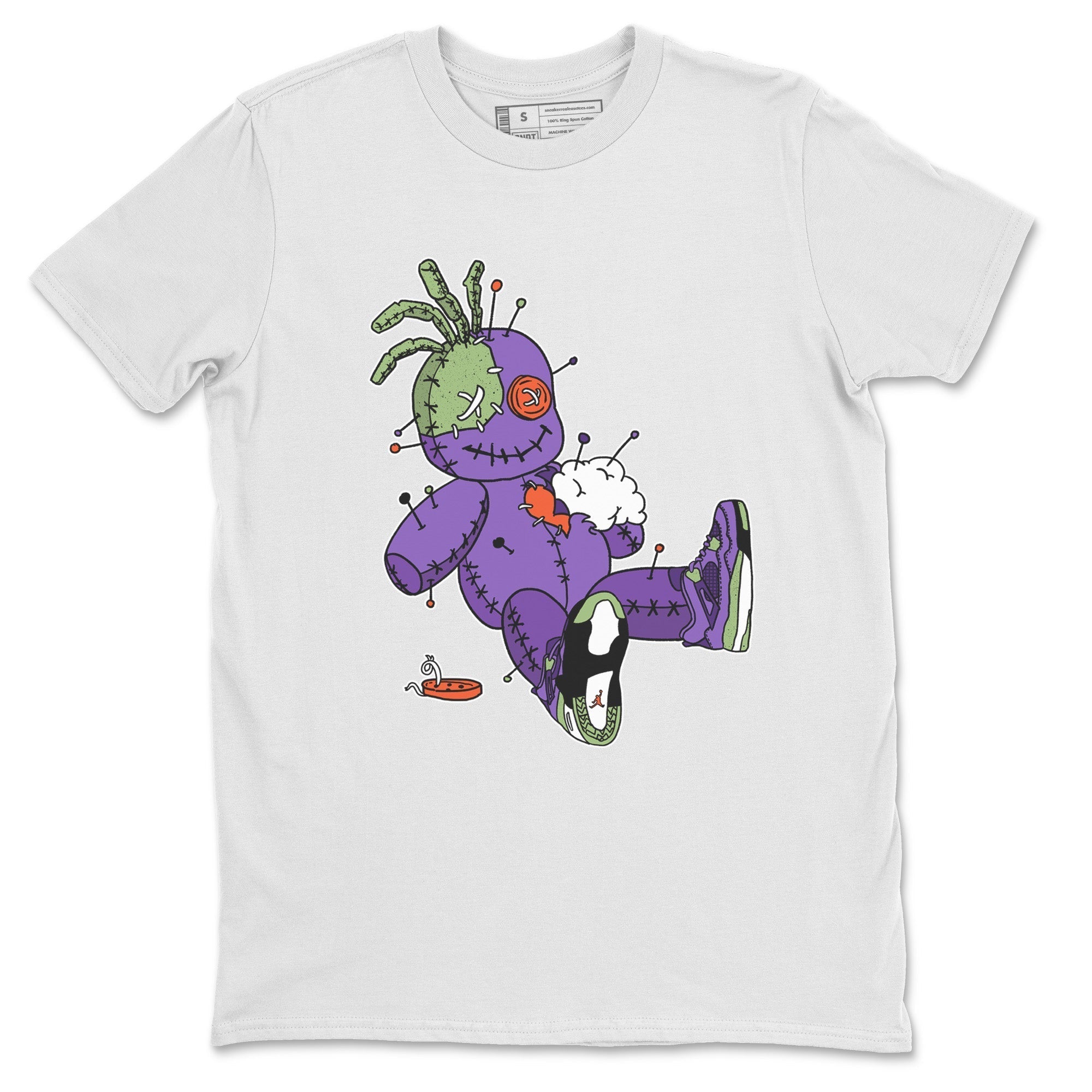 Voodoo Doll Unisex Tops - Air Jordan 4 Canyon Purple