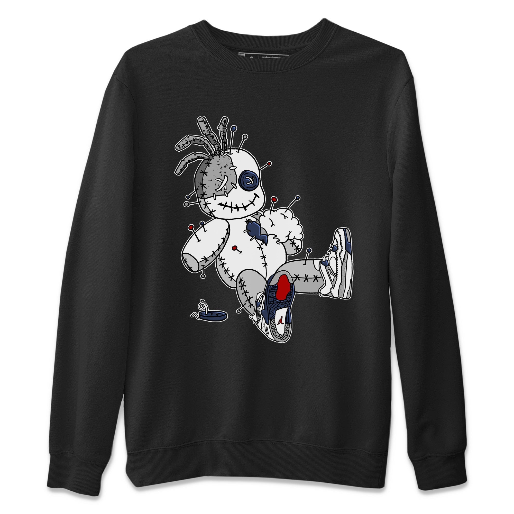 Voodoo Doll Unisex Tops - Air Jordan 4 Midnight Navy