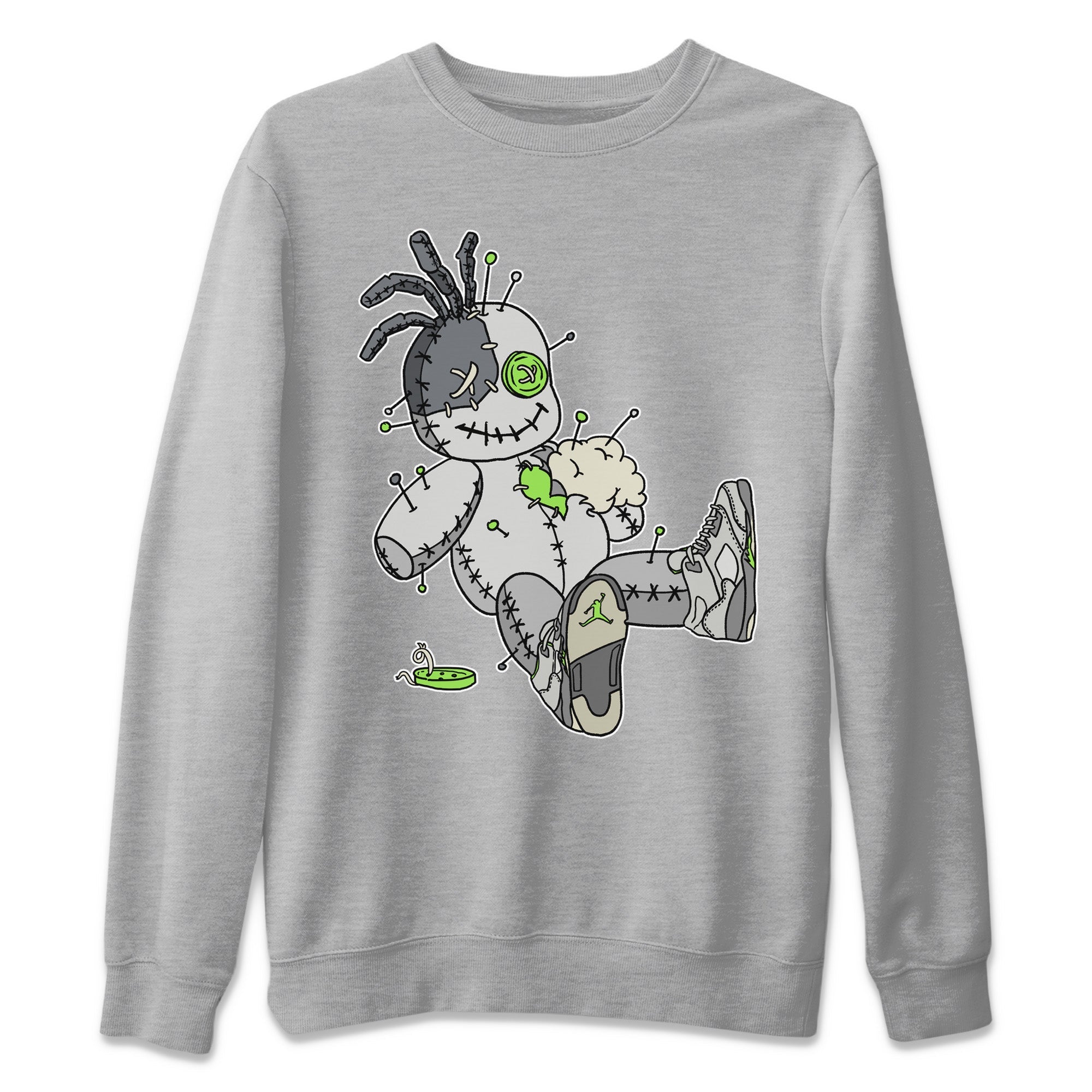 Voodoo Doll Unisex Tops - Air Jordan 5 Green Bean
