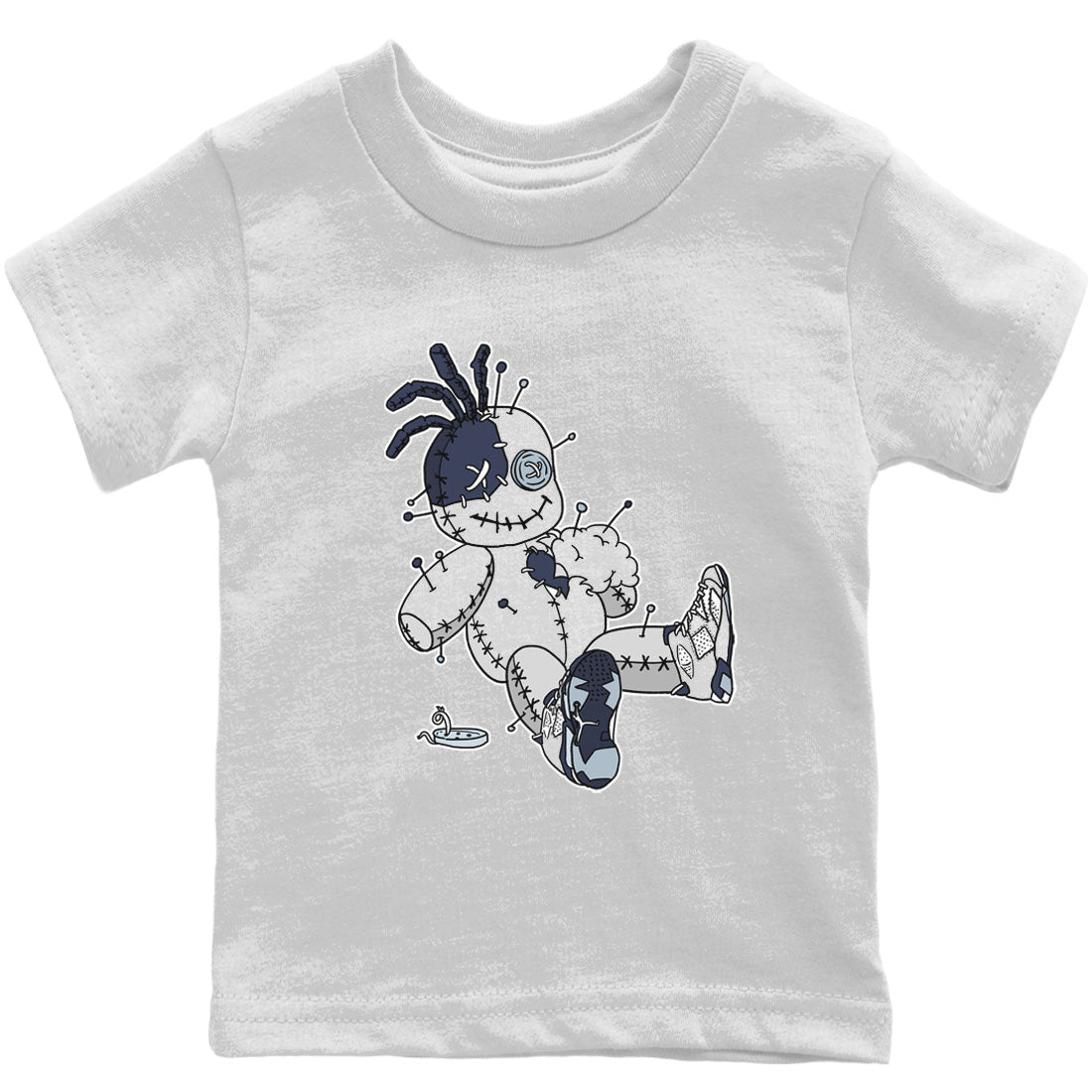 Voodoo Doll Kids Tops - Air Jordan 6 Midnight Navy