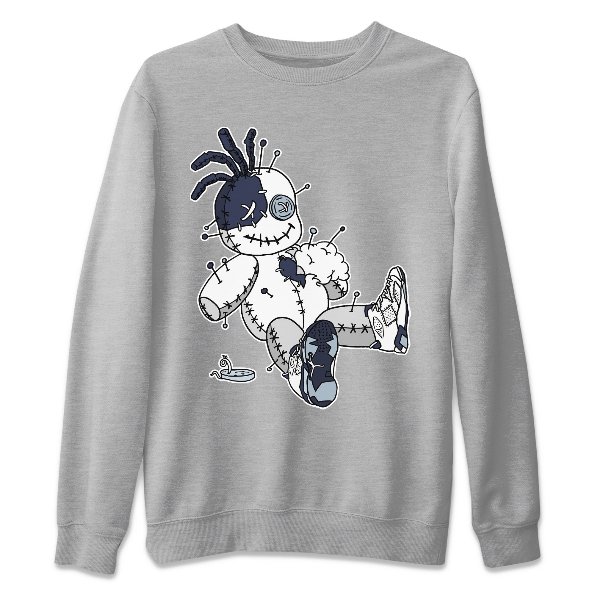 Voodoo Doll Unisex Tops - Air Jordan 6 Midnight Navy