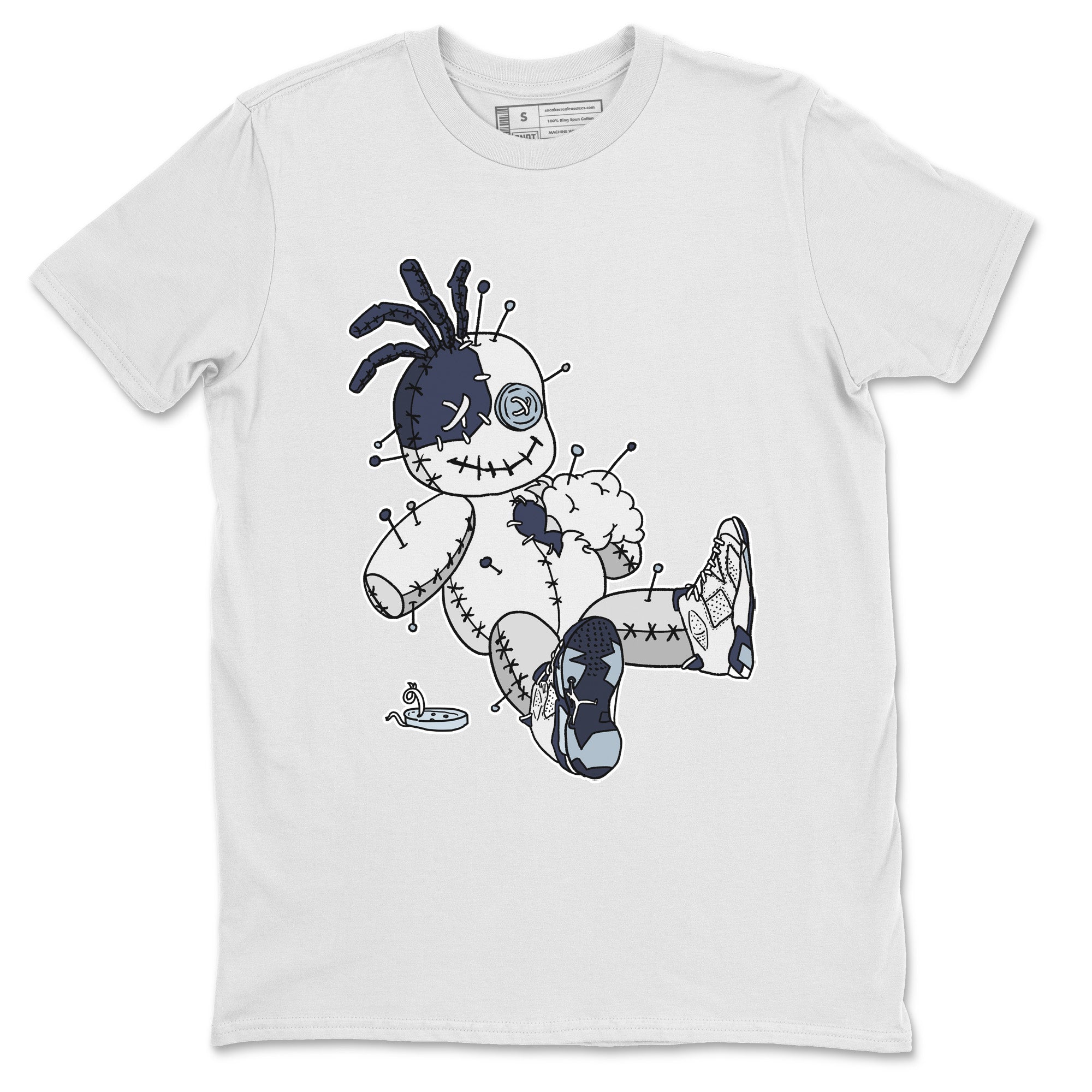 Voodoo Doll Unisex Tops - Air Jordan 6 Midnight Navy