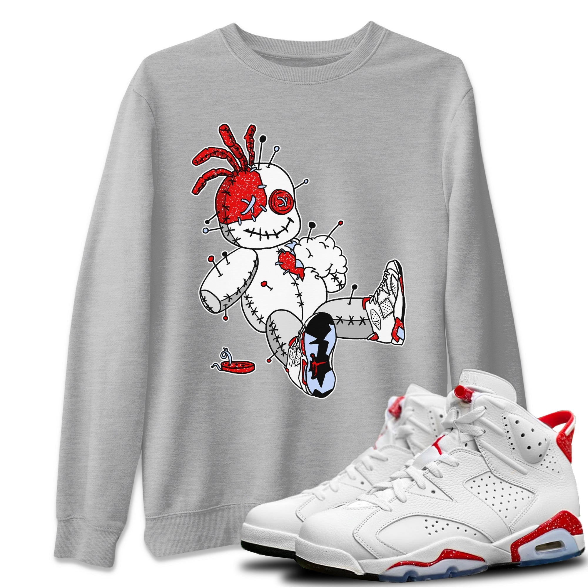 Voodoo Doll Unisex Tops - Air Jordan 6 Red Velvet Cookies