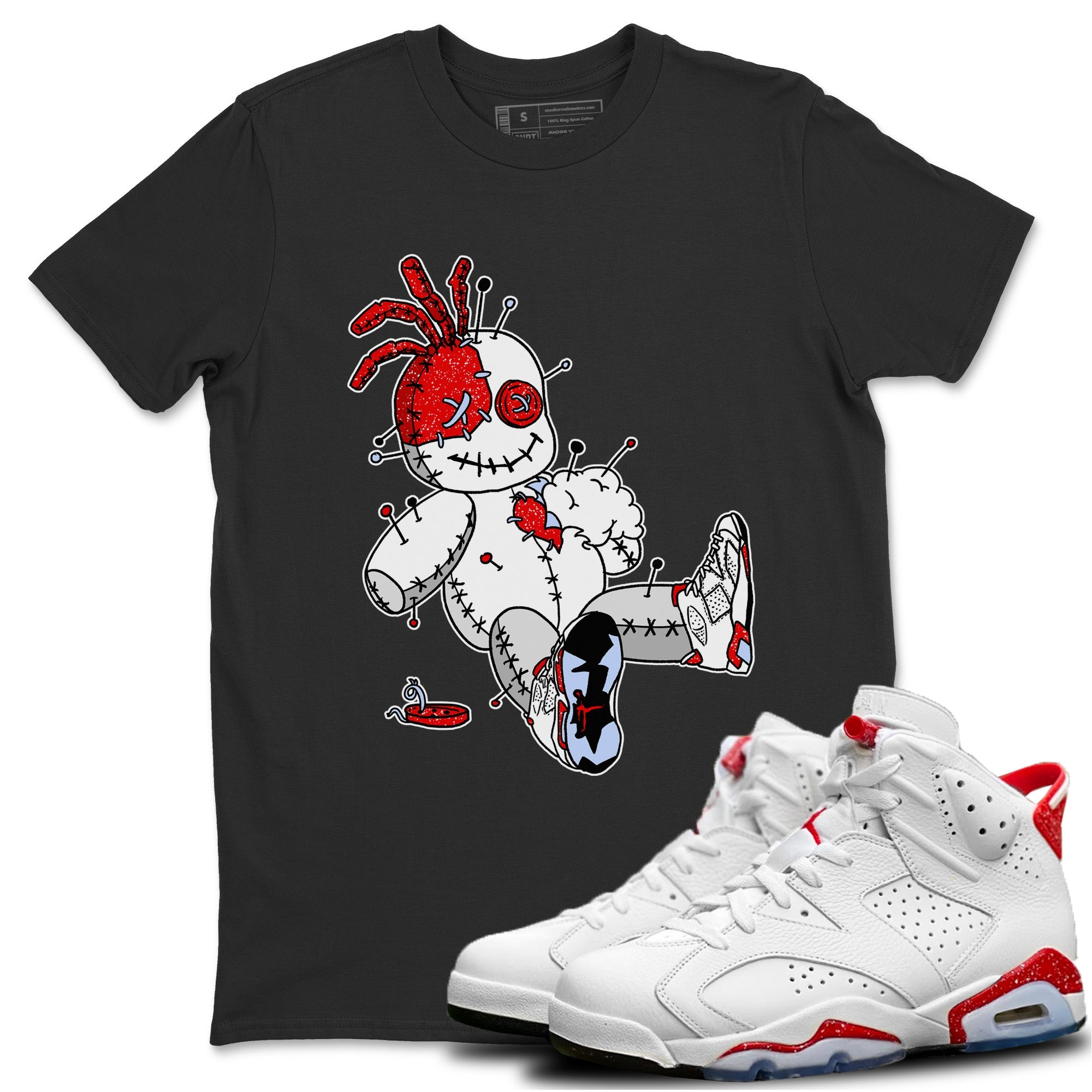 Voodoo Doll Unisex Tops - Air Jordan 6 Red Velvet Cookies