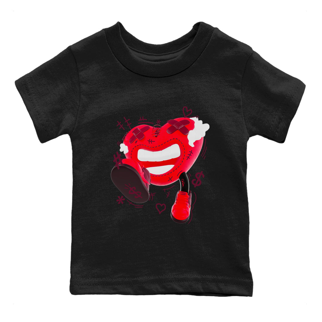 Walk In Love snkmatch Tees Kids - Air Force 1 Layers Of Love