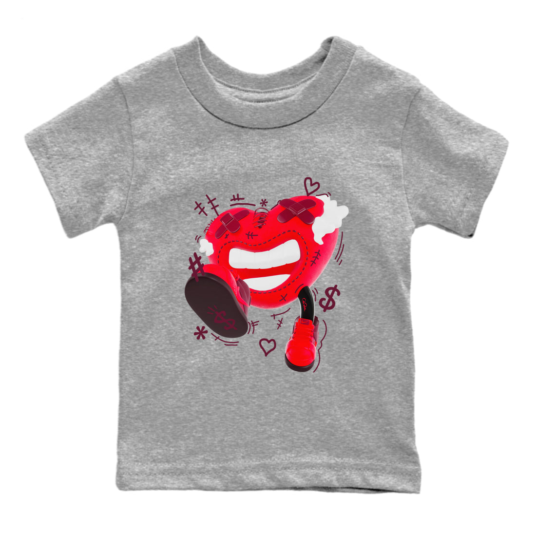 Walk In Love snkmatch Tees Kids - Air Force 1 Layers Of Love