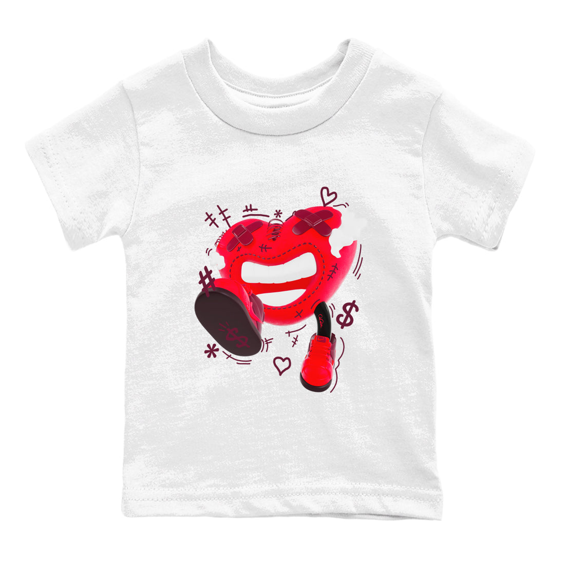 Walk In Love snkmatch Tees Kids - Air Force 1 Layers Of Love