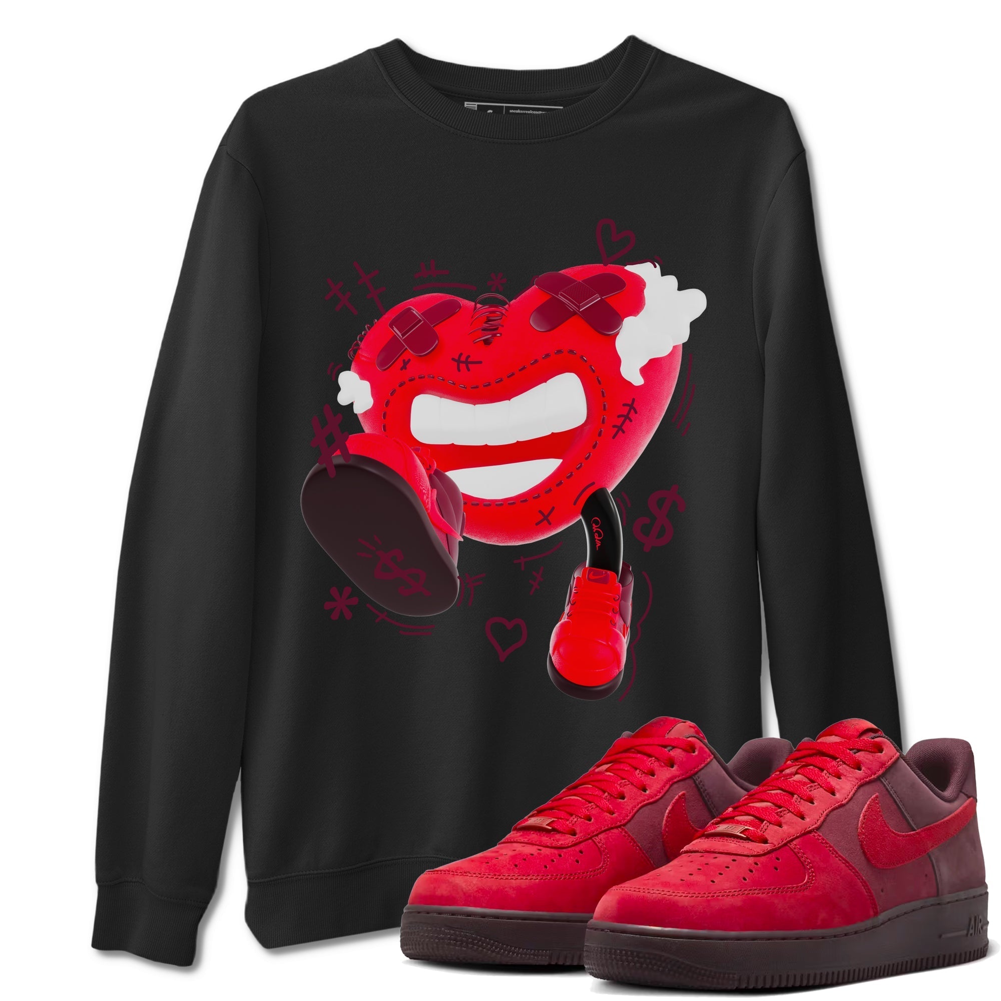 Walk In Love snkmatch Tees - Air Force 1 Layers Of Love