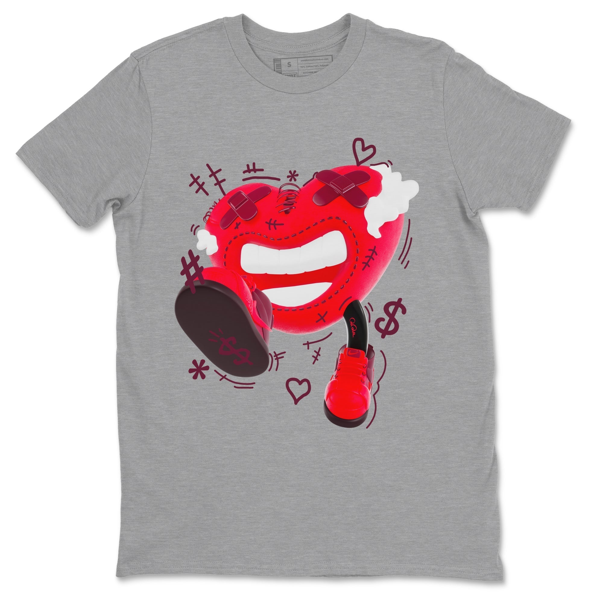 Walk In Love snkmatch Tees - Air Force 1 Layers Of Love