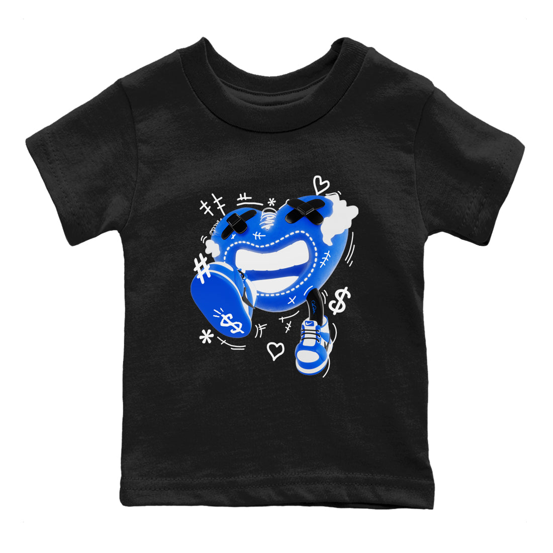Walk In Love snkmatch Tees Kids - Air Jordan 1 Game Royal