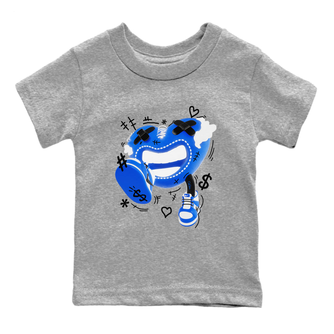 Walk In Love snkmatch Tees Kids - Air Jordan 1 Game Royal