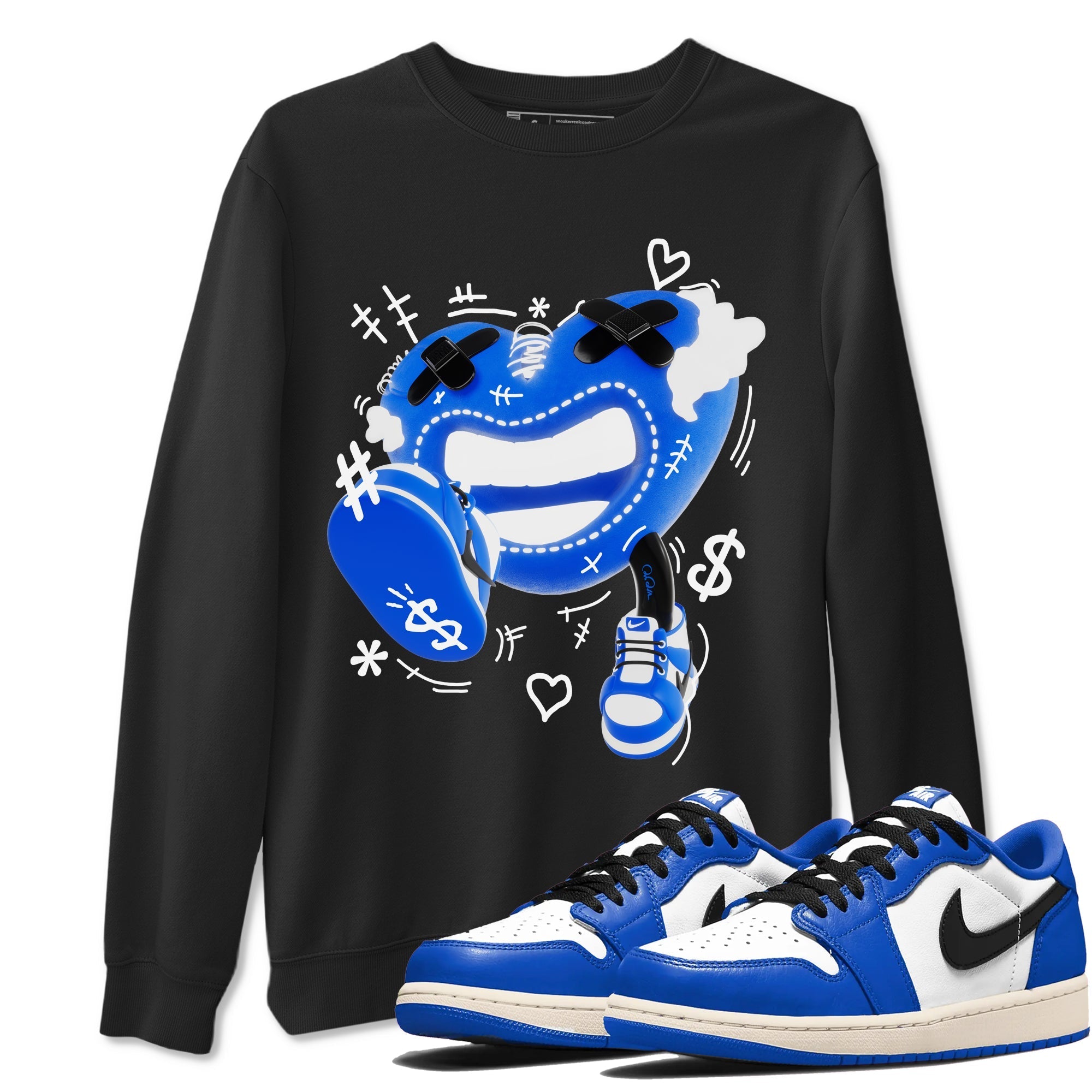 Walk In Love snkmatch Tees - Air Jordan 1 Game Royal