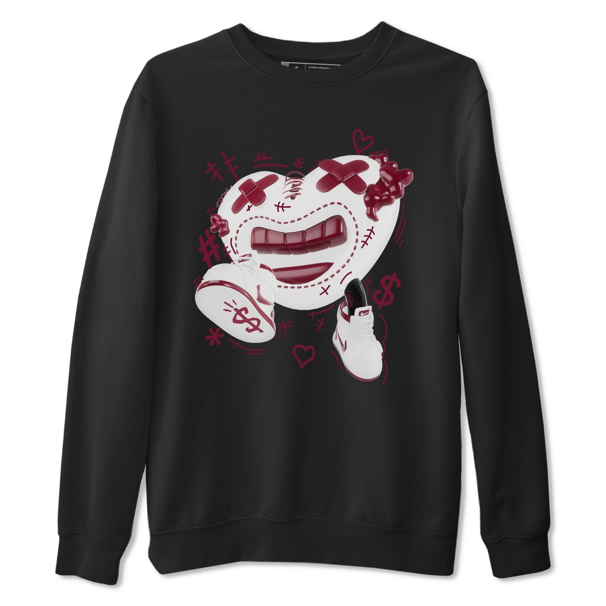 Walk In Love snkmatch Tee - Air Jordan 1 Metallic Burgundy
