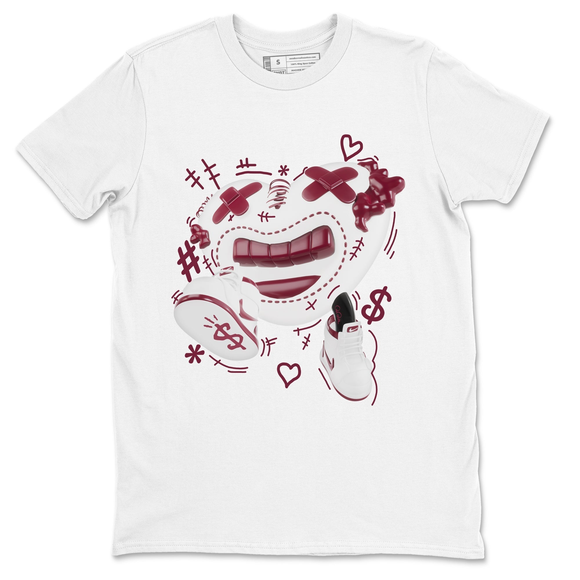 Walk In Love snkmatch Tee - Air Jordan 1 Metallic Burgundy