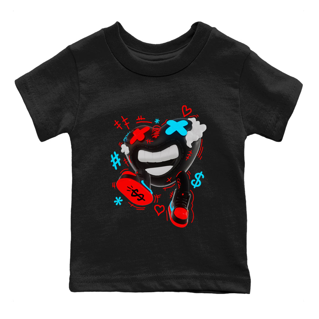 Walk In Love snkmatch Tee Kids - Air Jordan 1 UNC to Chicago