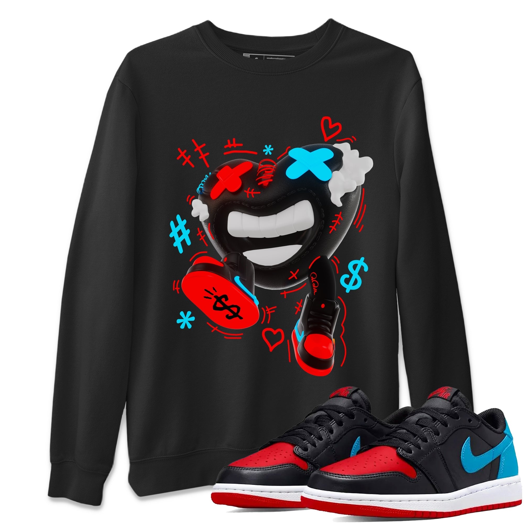 Walk In Love snkmatch Tee - Air Jordan 1 UNC to Chicago