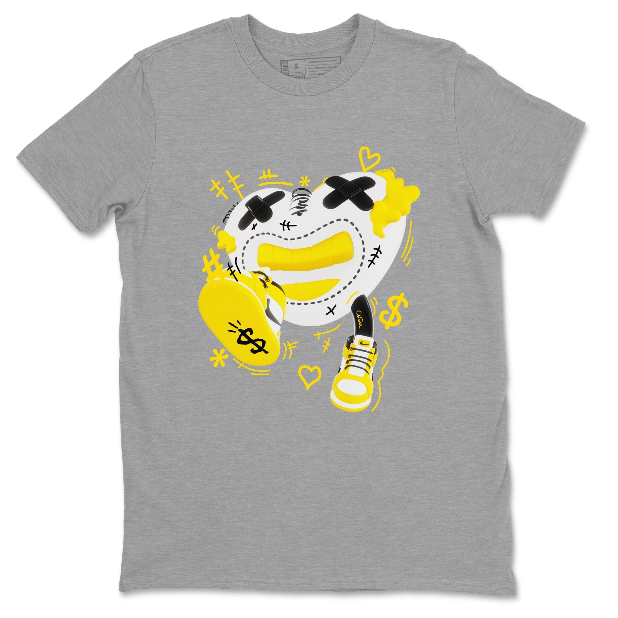 Walk In Love snkmatch Tees - Air Jordan 1 Yellow Ochre
