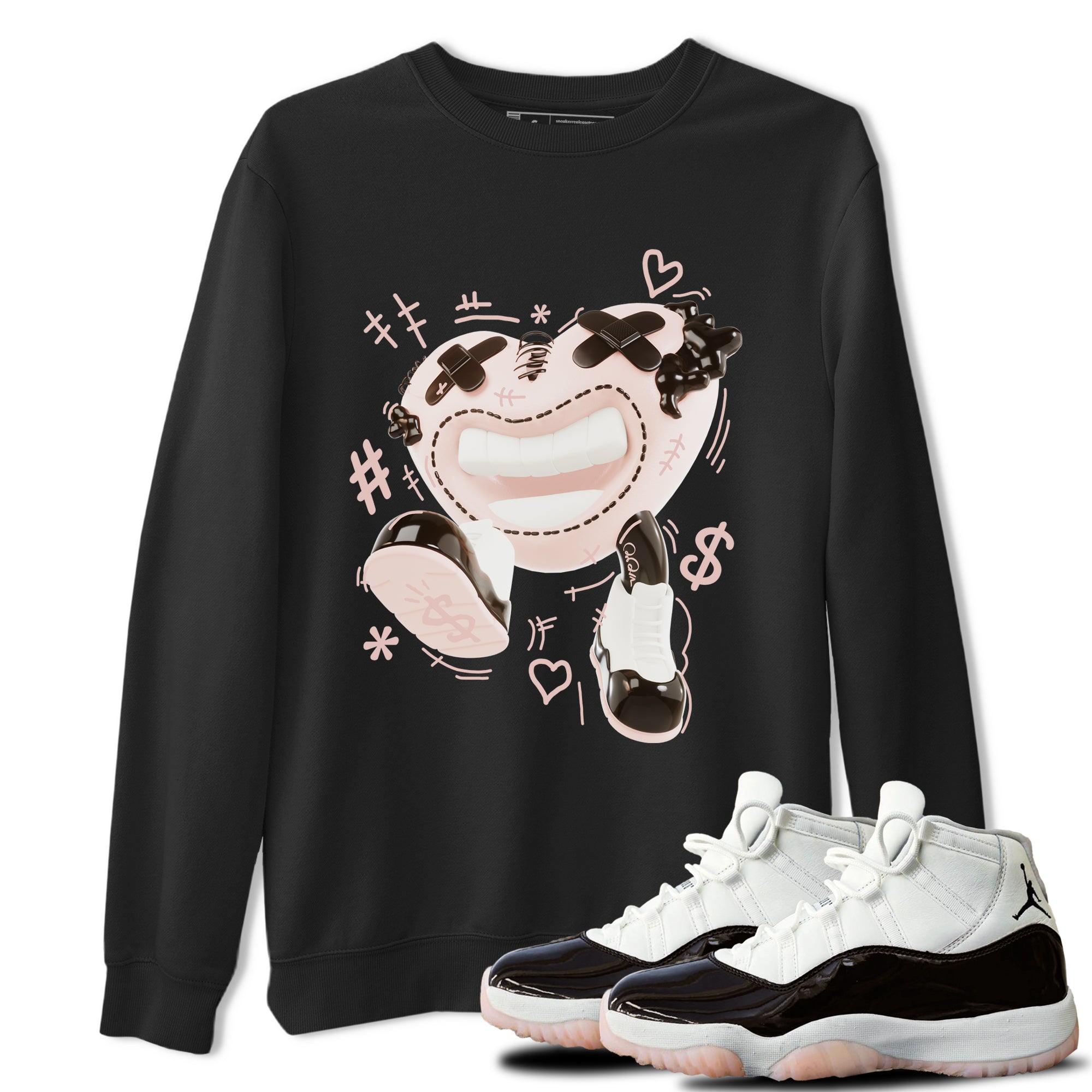 Walk In Love snkmatch Tee - Air Jordan 11 Neapolitan