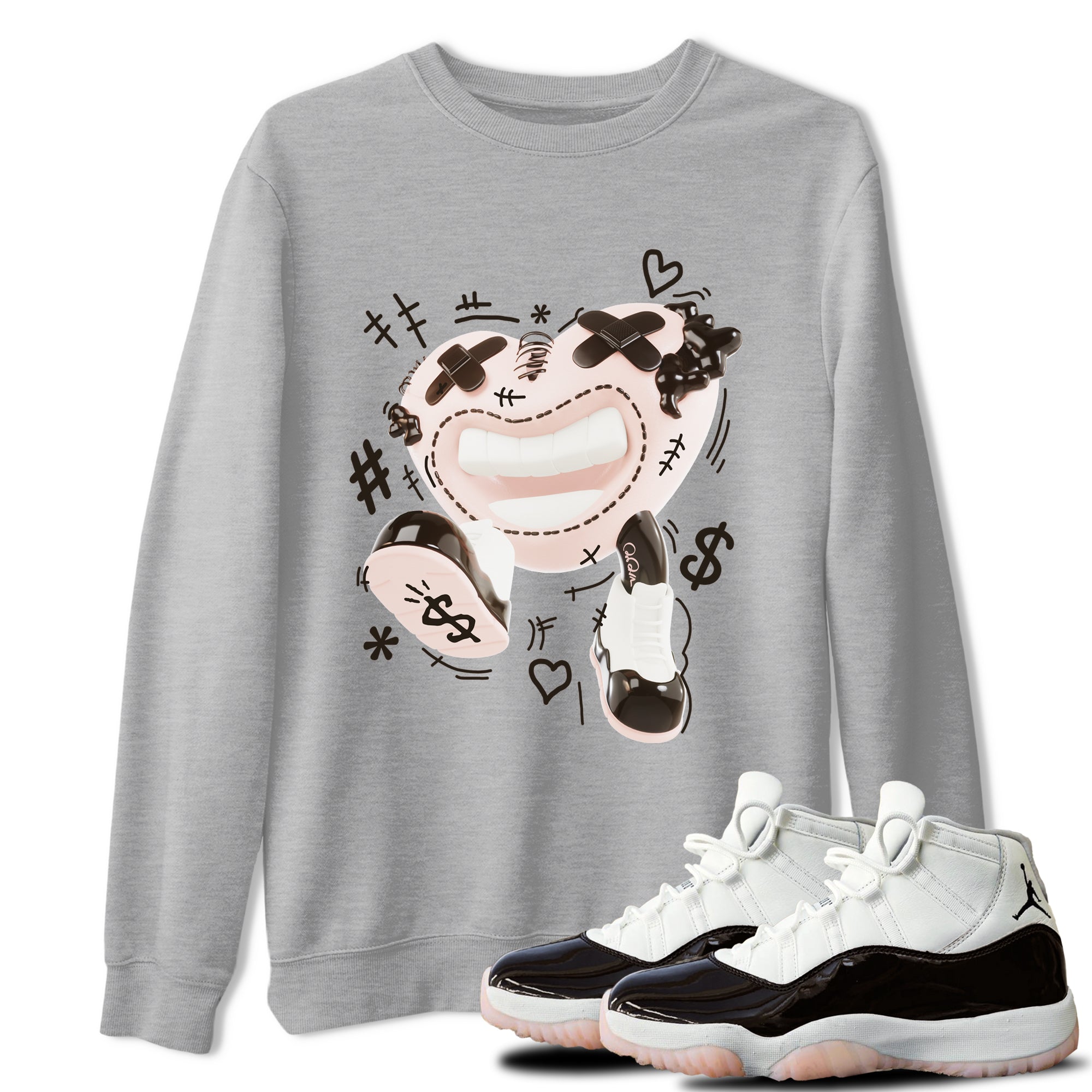 Walk In Love snkmatch Tee - Air Jordan 11 Neapolitan