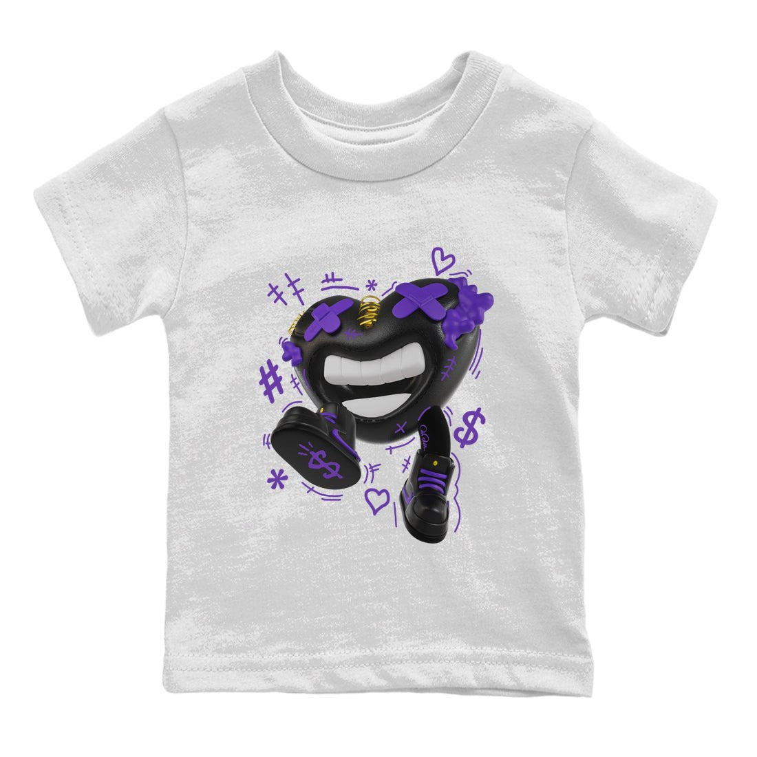 Walk In Love snkmatch Tee Kids - Air Jordan 12 Field Purple