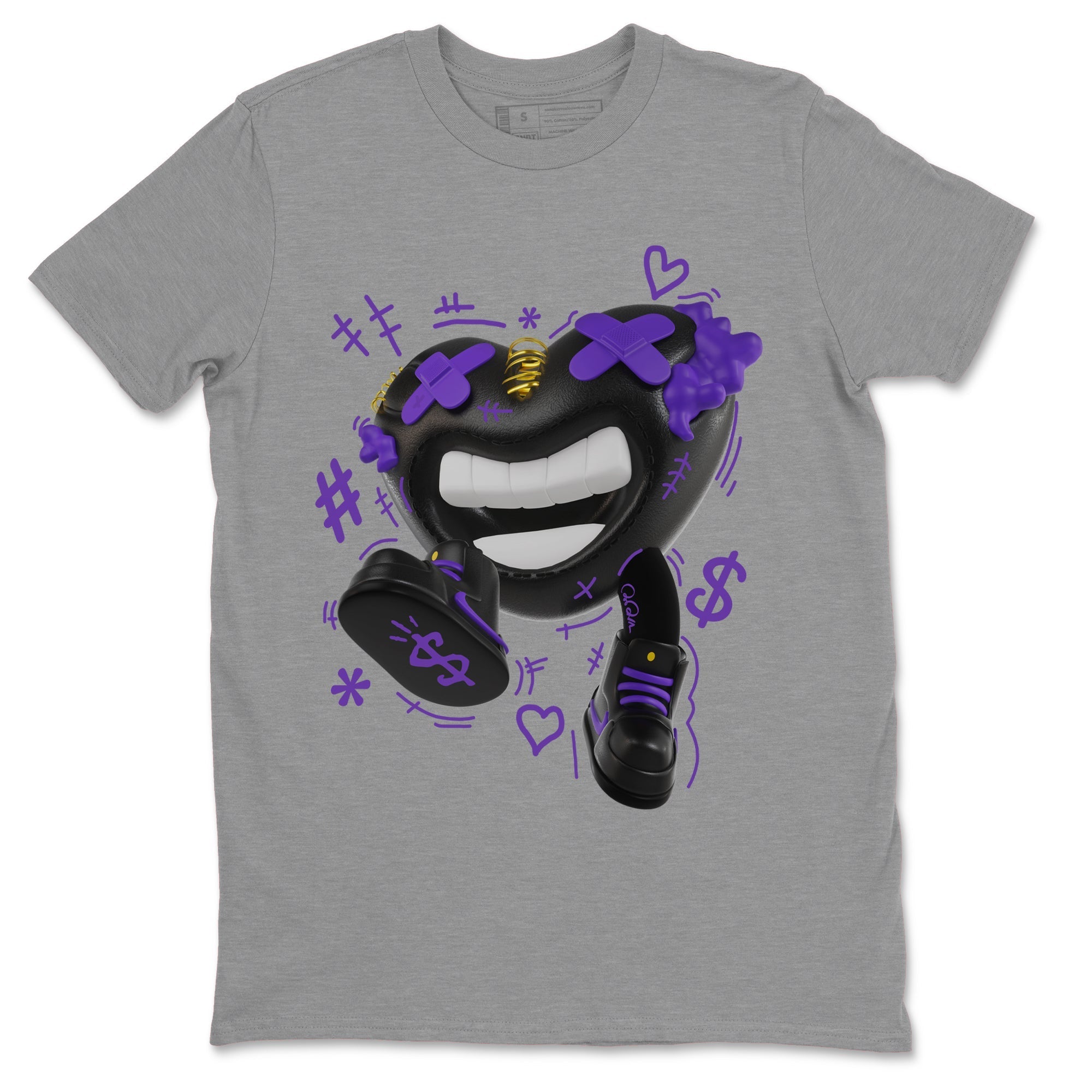 Walk In Love snkmatch Tee - Air Jordan 12 Field Purple