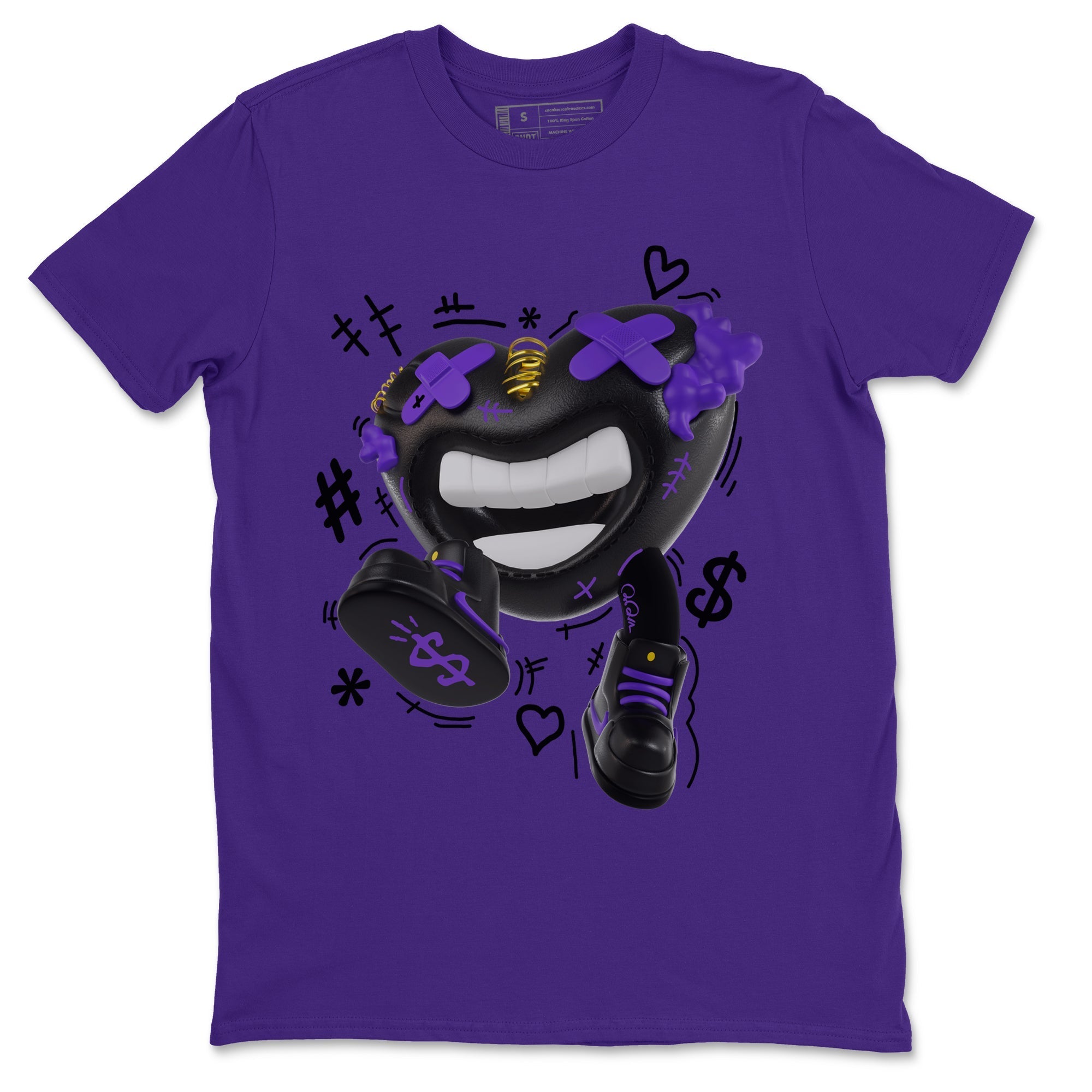 Walk In Love snkmatch Tee - Air Jordan 12 Field Purple