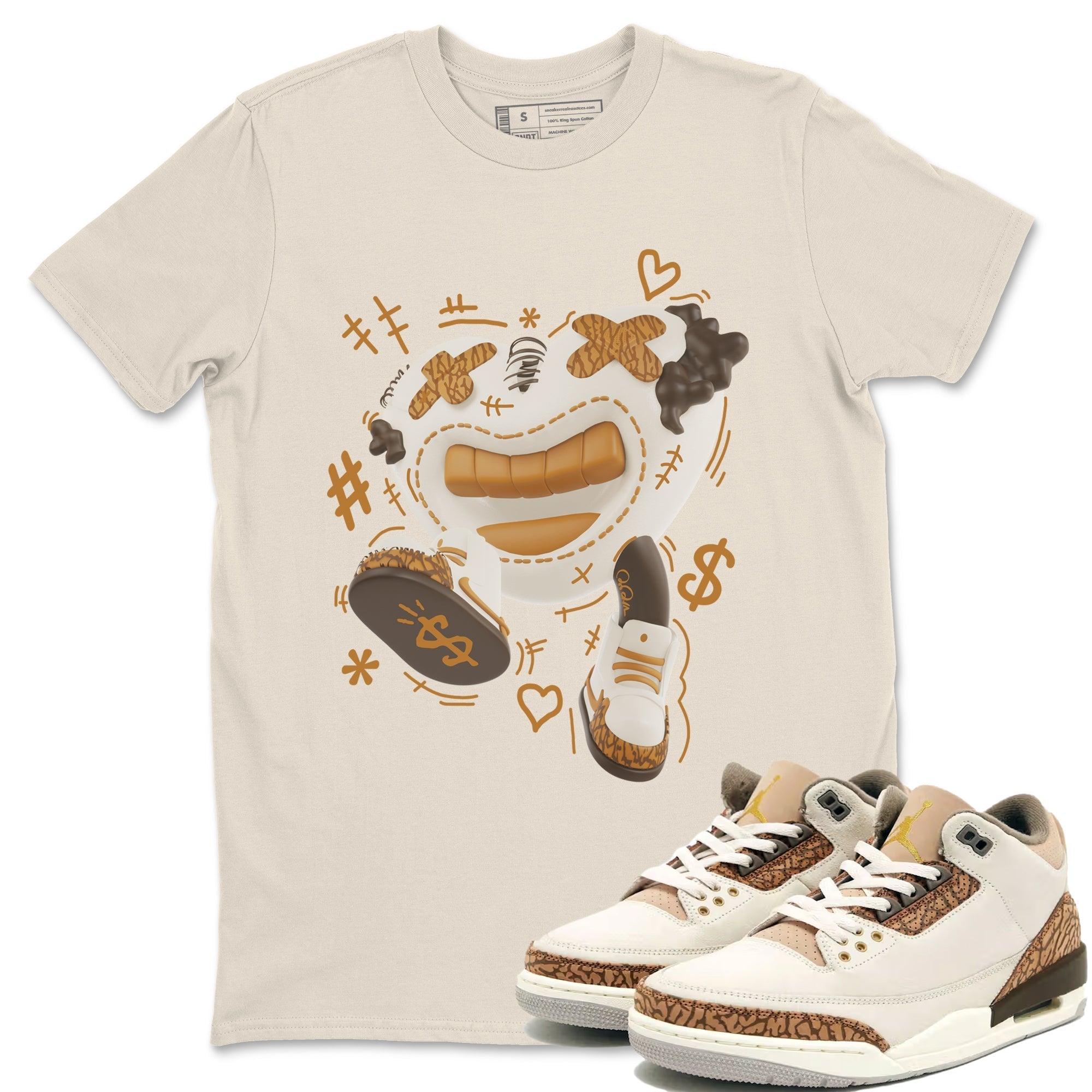 Walk In Love snkmatch Tee - Air Jordan 3 Palomino